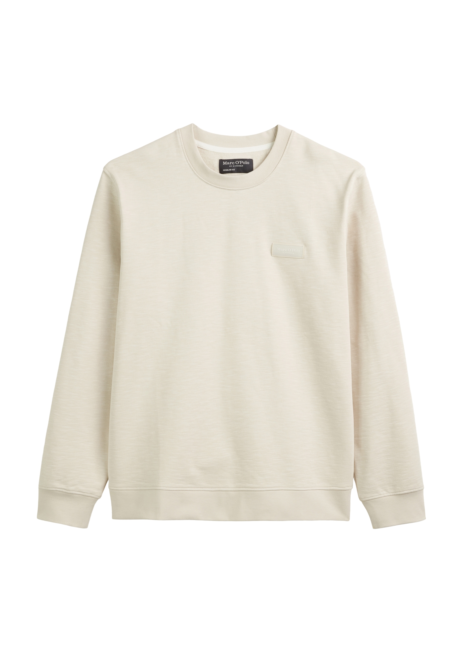 Marc O'Polo Sweatshirt mit leicht unregelmäßiger Slub-Sweat-Struktur