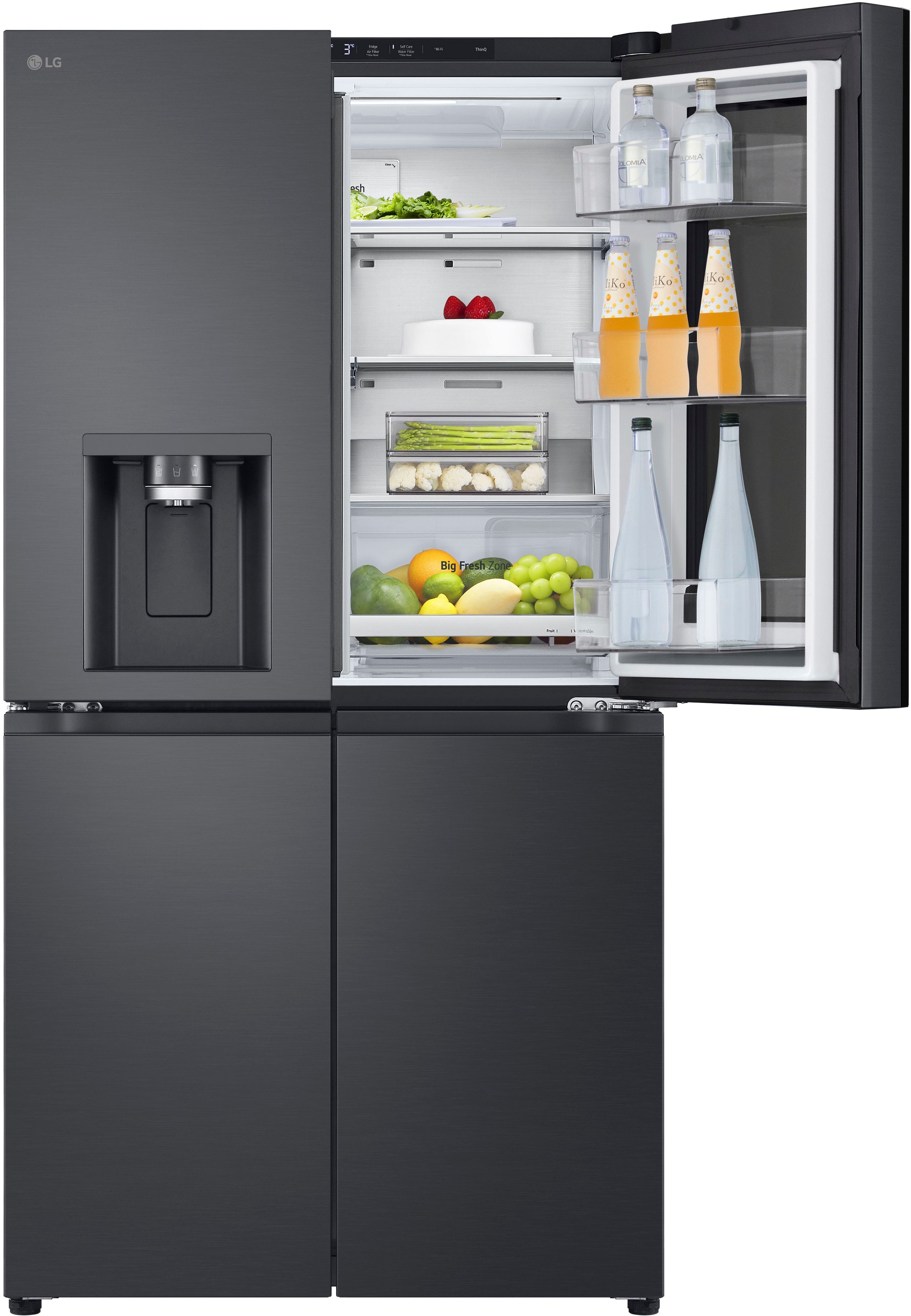 LG Multi Door »GMG960EVEE«, InstaView®: zweimal klopfen, reinschauen! mit C günstig online kaufen