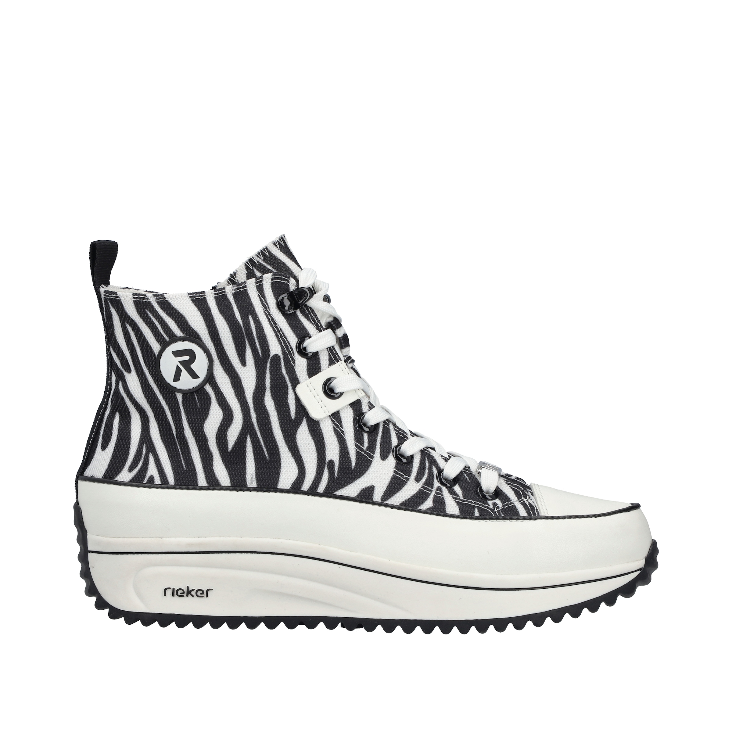 Rieker Plateausneaker  High Top-Sneaker, Schnürboots in bequemer Form