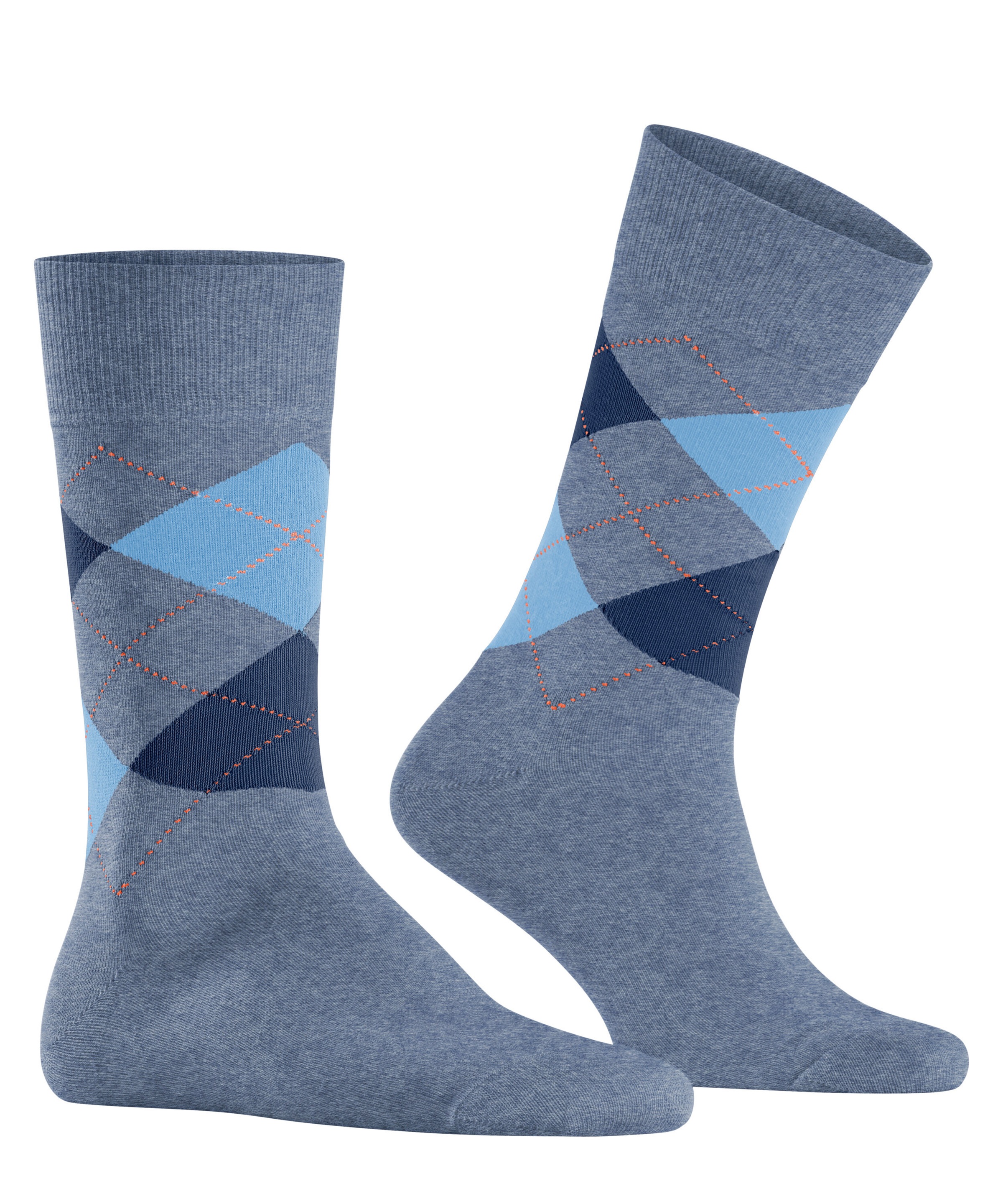Burlington Socken »King« verstärkt, hochwertig, dünn, kariert