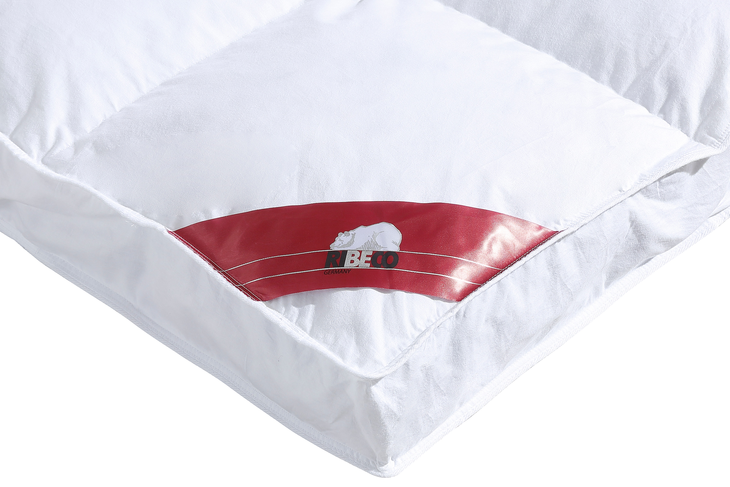 RIBECO Federbettdecke »Emily« extrawarm Füllung 90Federnund10Daunen 1 Stk. tlg. Extra hoher Außensteg für viel Volumen