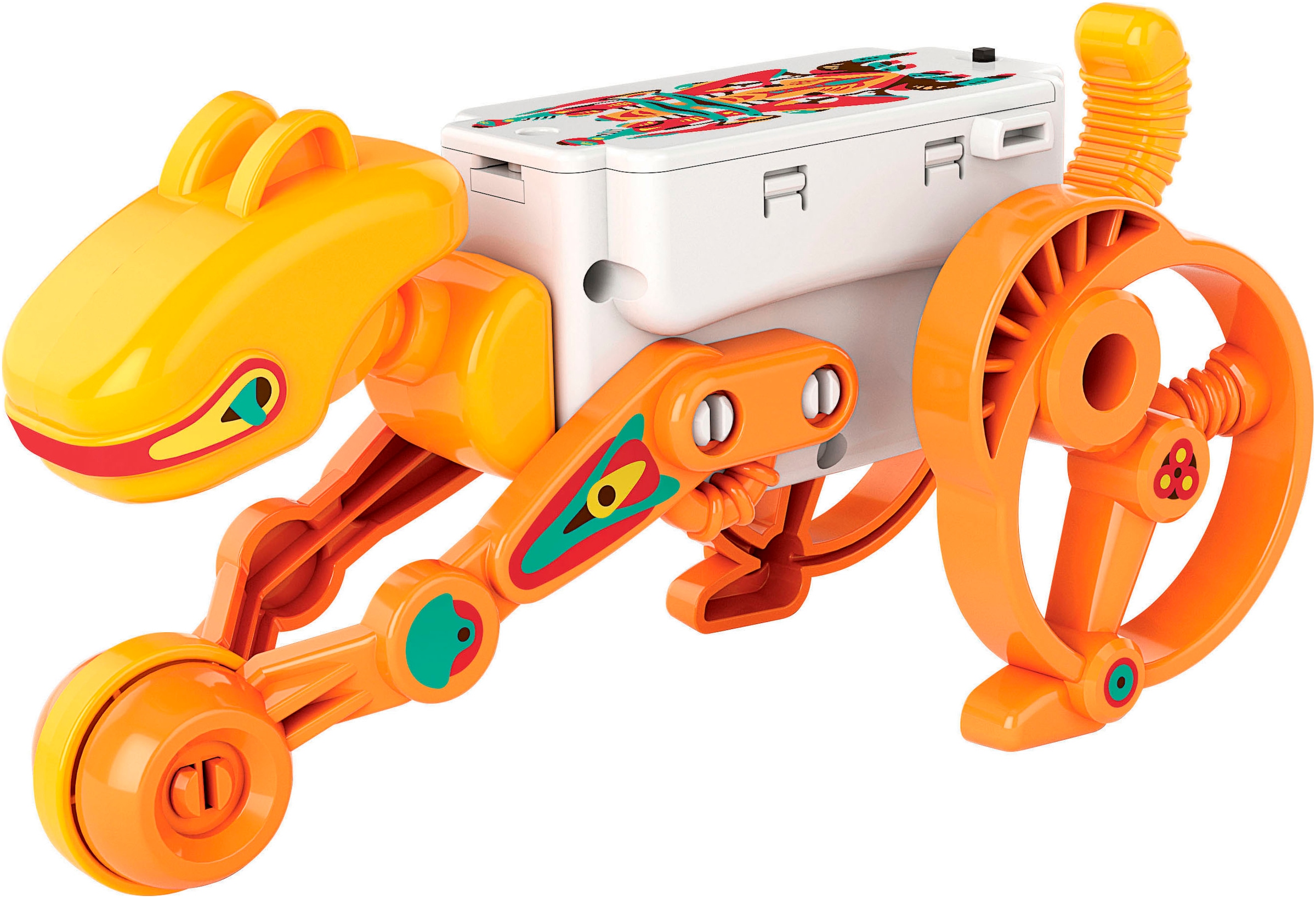 Clementoni® Modellbausatz »Galileo Robotics, Action Roboter Runner«