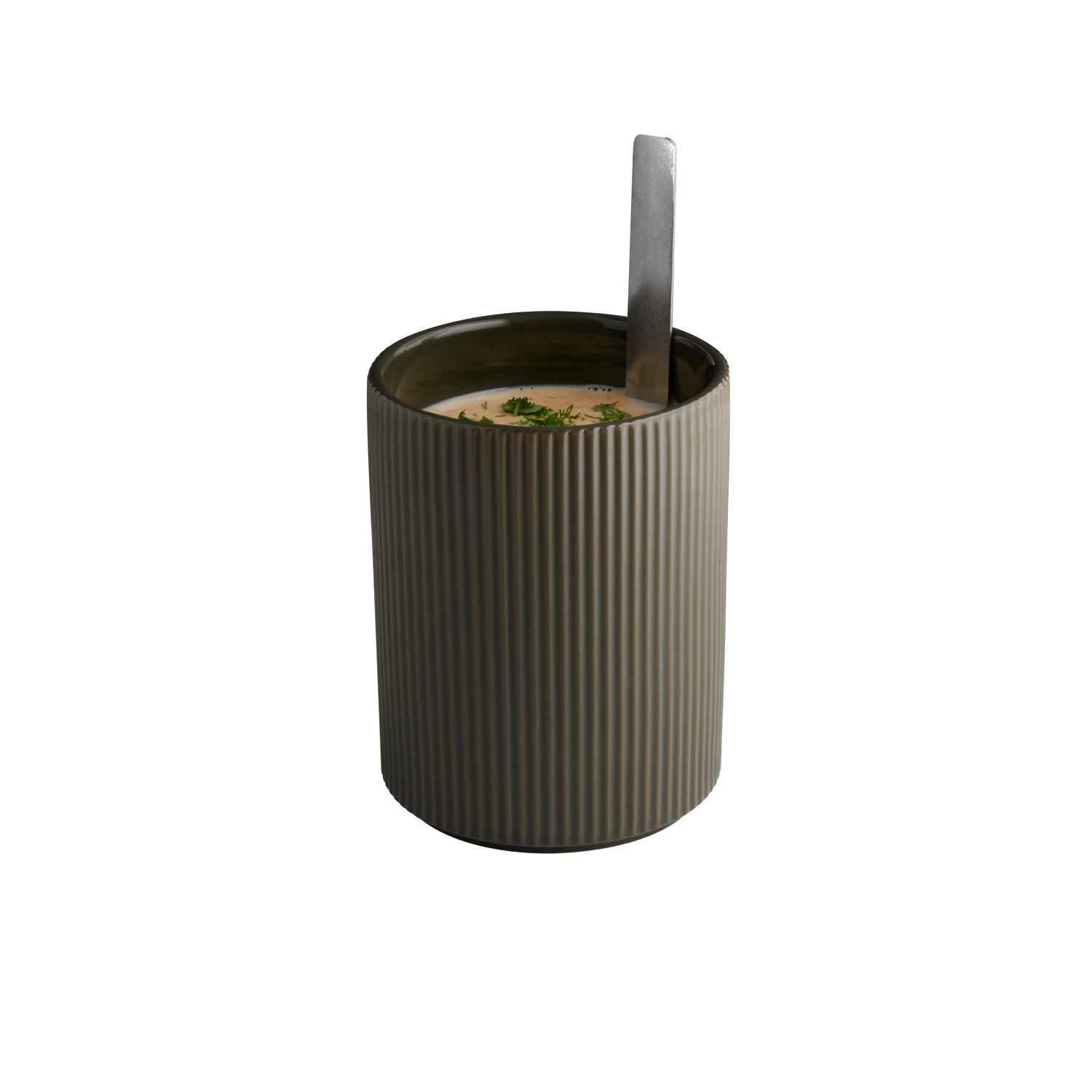 APS Servierschale »THE GRID« 1 aus Porzellan Porzellan, Ø 12,5 cm, 1,3 Liter, stapelbar