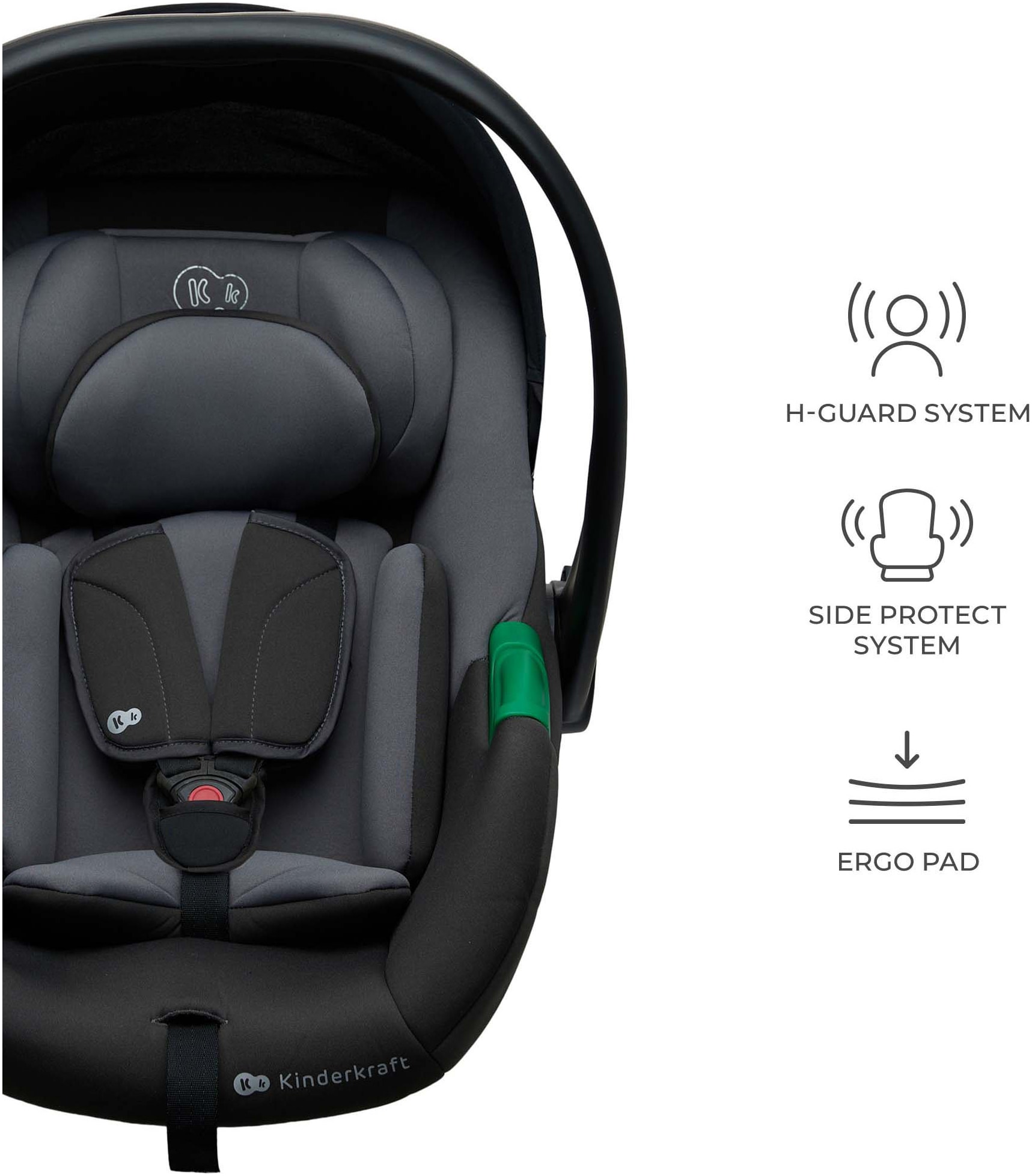 Kinderkraft Babyschale »MINK PRO2 iSize« Klasse 0+ (bis 13 kg)