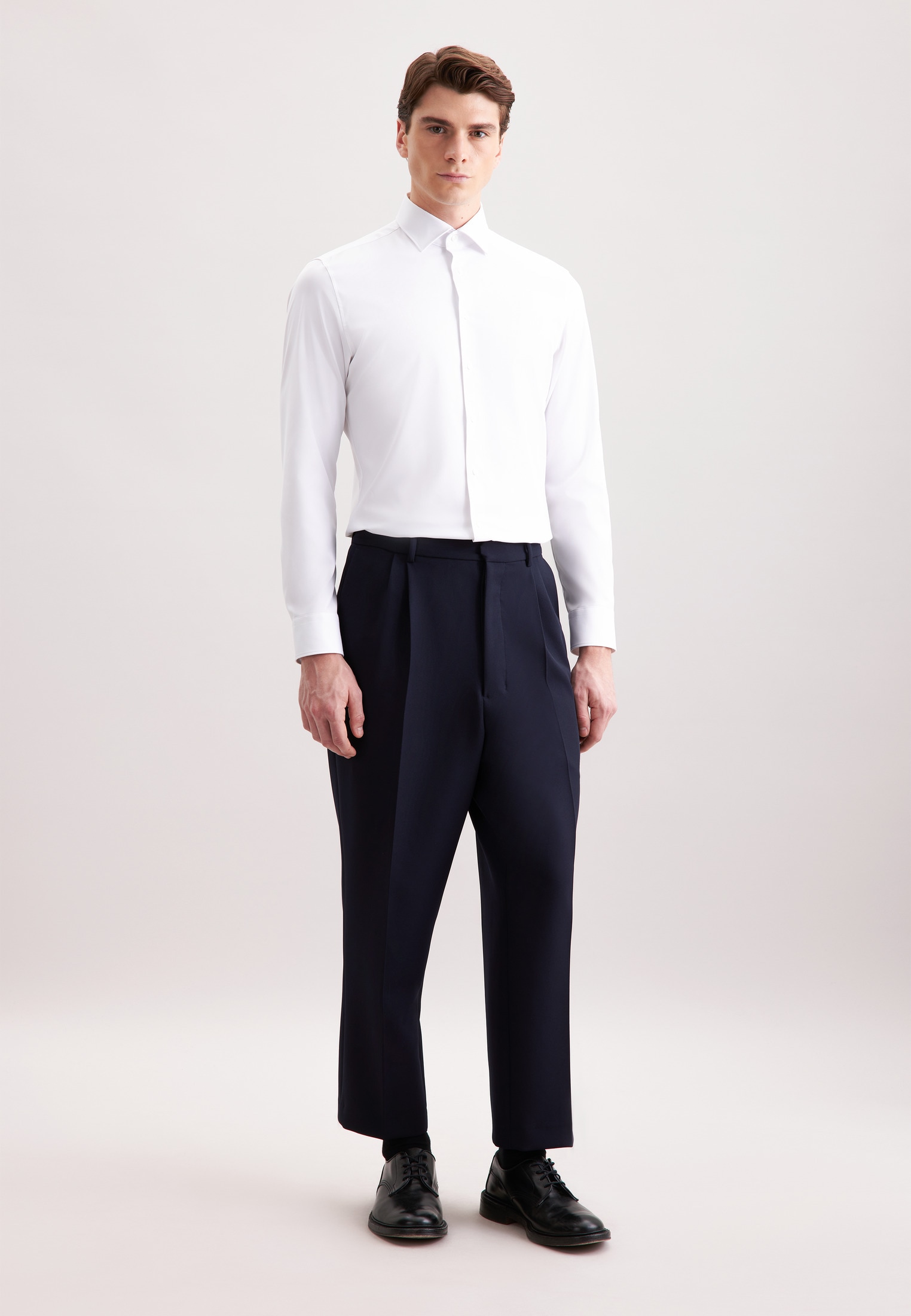 seidensticker Businesshemd »Schwarze Rose« Slim 1/1 Kentkragen Uni