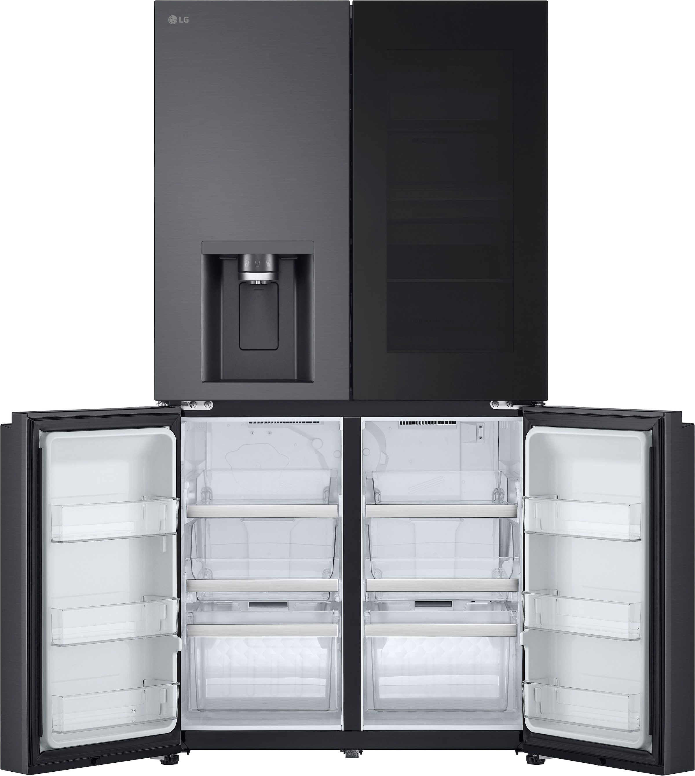 LG Multi Door InstaView® Multi-Door »GMG961NPKE« 179,2 cm hoch 91,4 cm breit