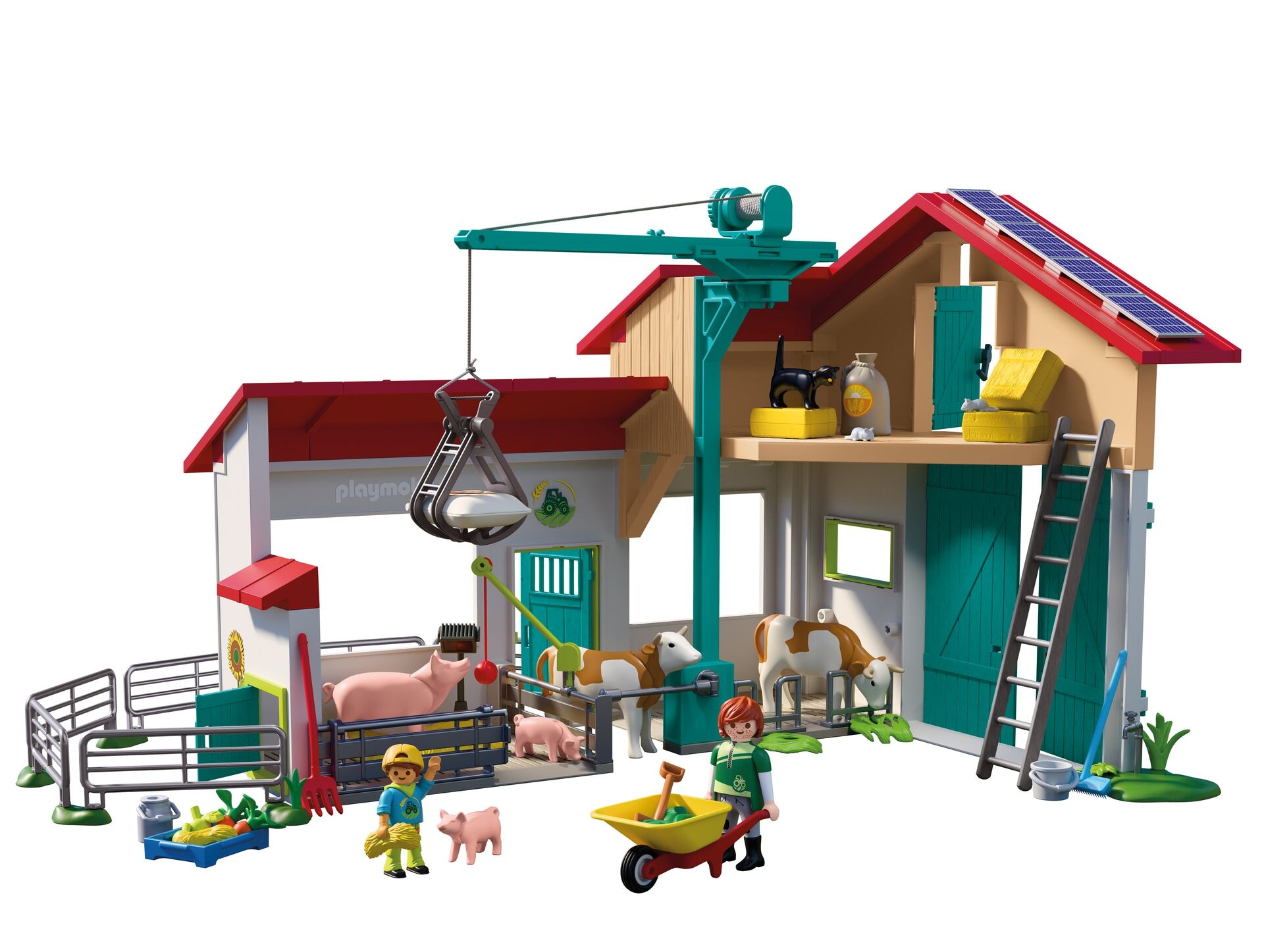 Playmobil® Konstruktions-Spielset »Großer Bauernhof (72160), Country« Made in Europe