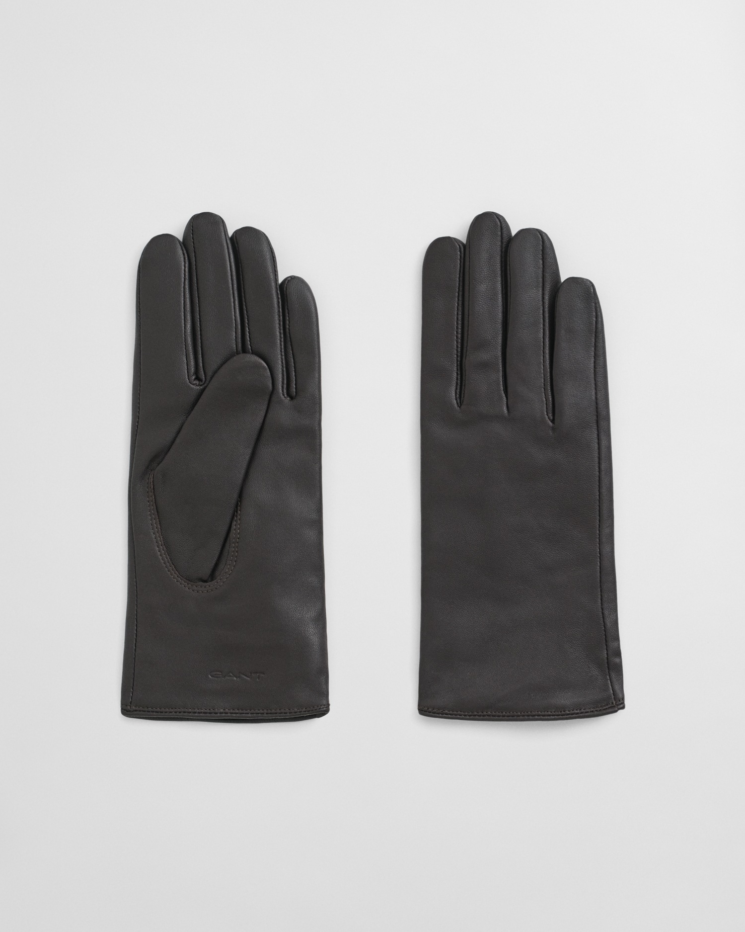 GANT Lederhandschuhe »CASHMERE LINED LEATHER GLOVES« 2 Stk. tlg. Regular fit DEEP BROWN