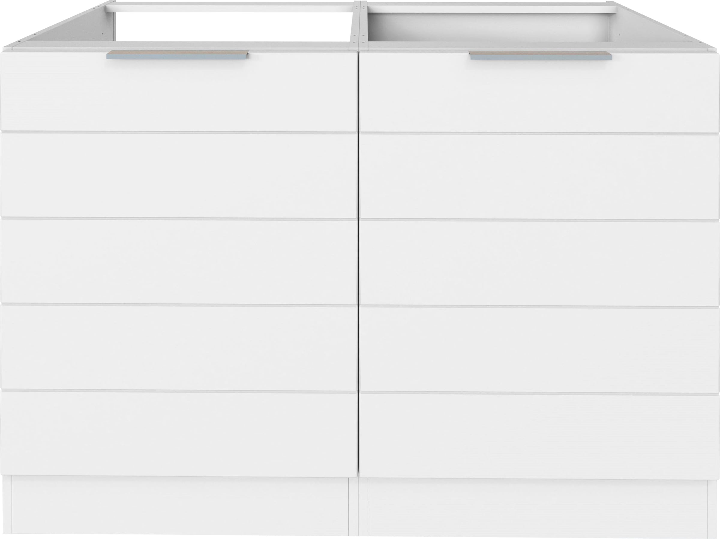 HELD MÖBEL Spülenschrank »Luhe«, 120 cm breit, hochwertige MDF-Fronten mit  waagerechter Lisene auf Raten kaufen