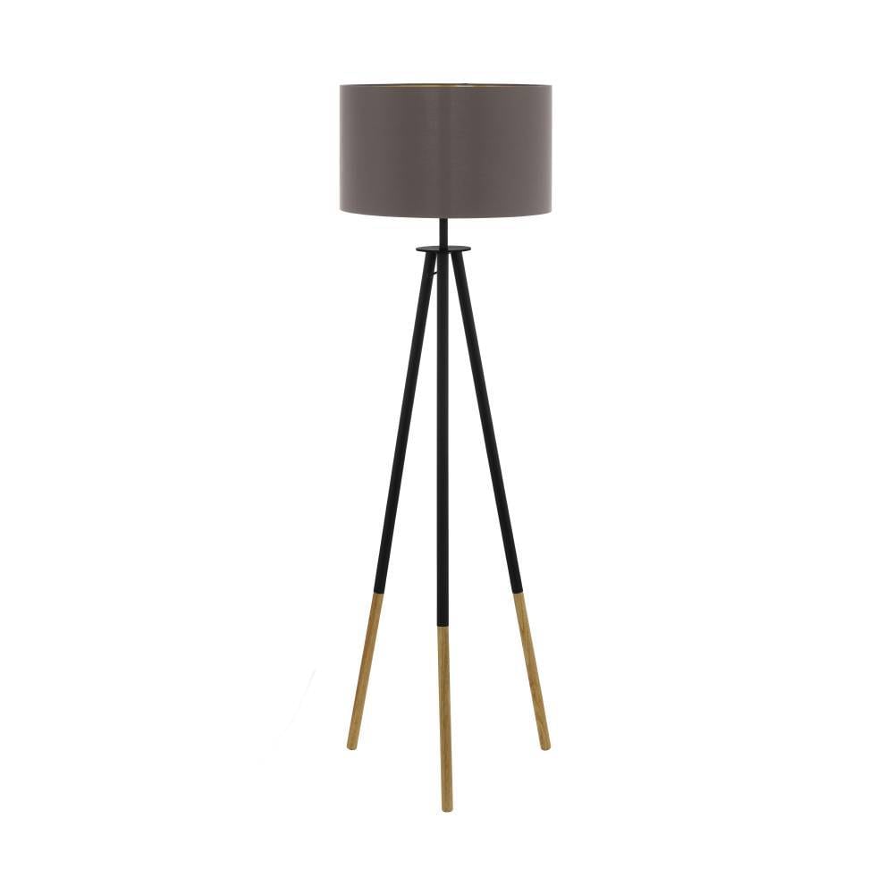 EGLO Stehlampe »BIDFORD« E27 1 Stk. Stehleuchte, Wohnzimmerlampe, Tritt-Sch günstig online kaufen