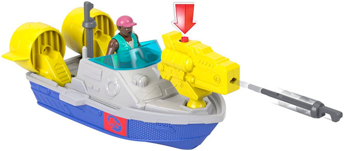 Fisher-Price® Spielfigur »Imaginext Jurassic World, Rebirth, Schnapp Mosasaurus«, mit Soundeffekten und Bewegungsmechanismen