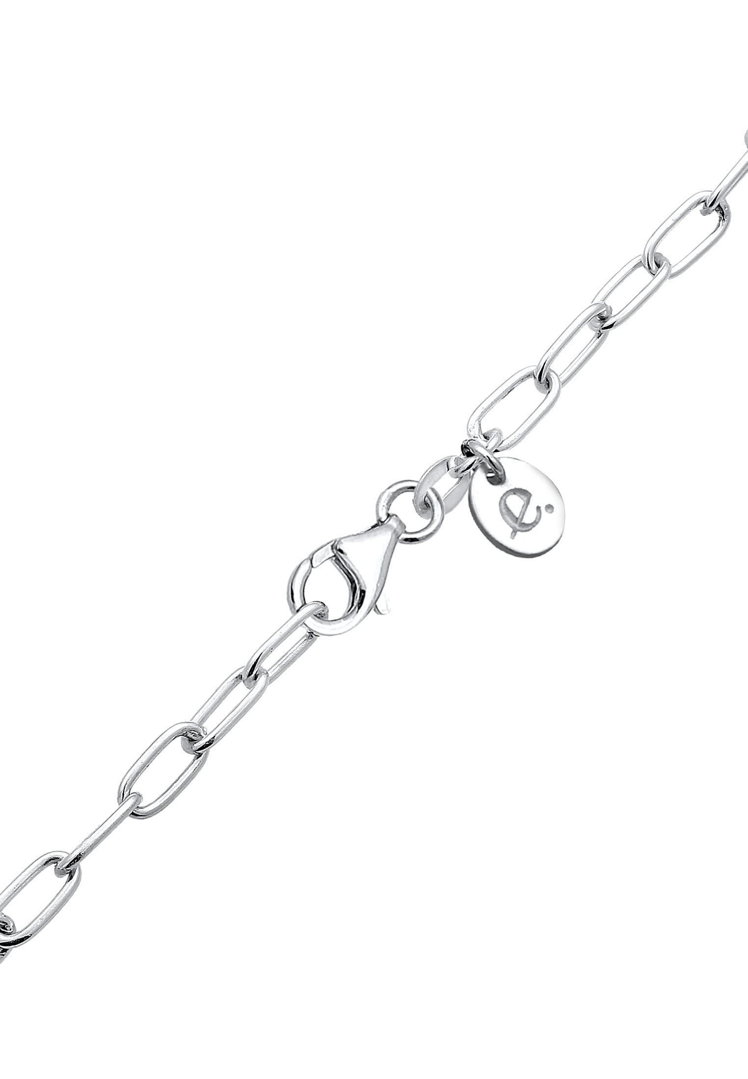 Elli Premium Perlenkette »Barock Süßwasserzuchtperle Weiß 925 Sterling Silber«