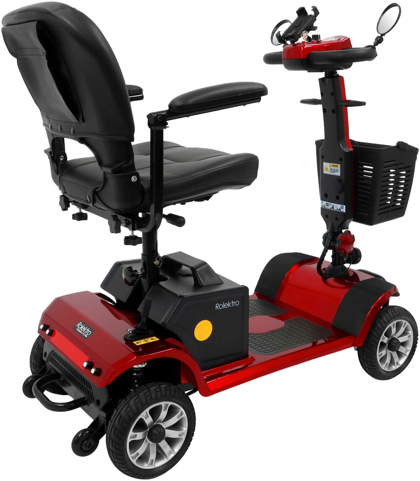 Rolektro Elektromobil »E-Quad 6 V.3 Pro, Rot, 24V-20Ah Lithium-Akku, 300 Watt« 6 km/h