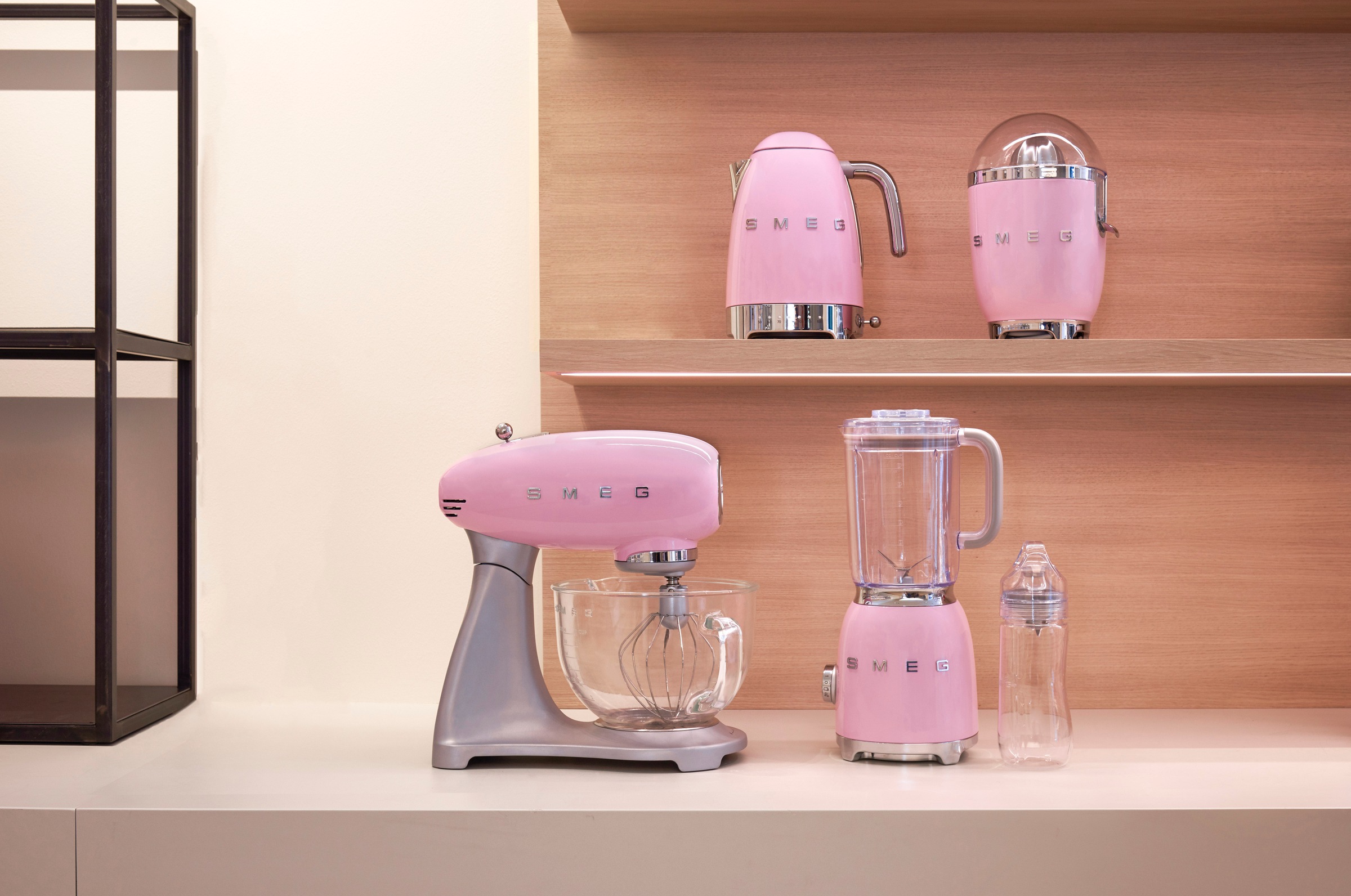 Smeg Küchenmaschine »SMF02PKEU Cadillac Pink«