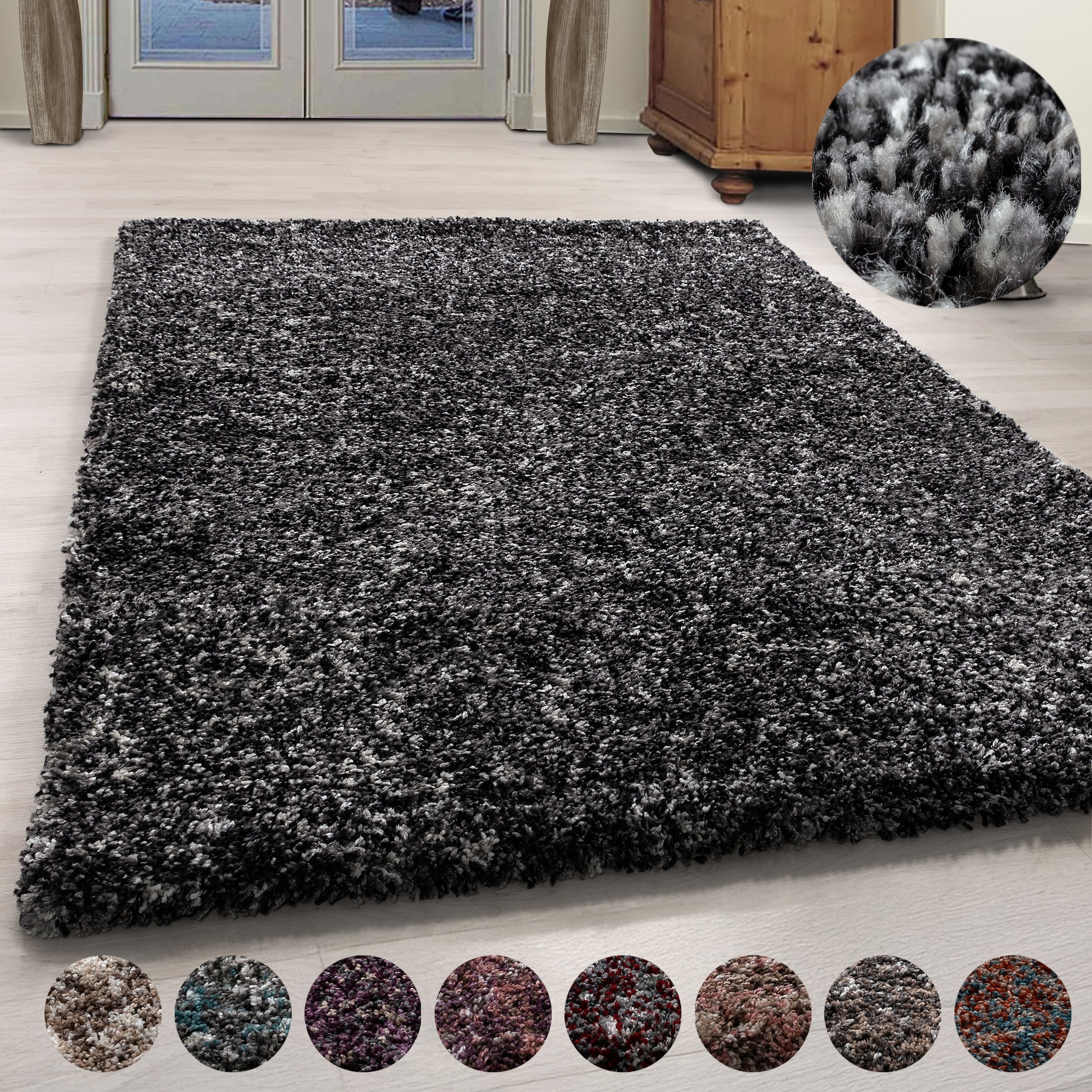 Ayyildiz Teppiche Hochflor-Teppich »Enjoy Shaggy«, rechteckig, 50 mm Höhe, günstig online kaufen