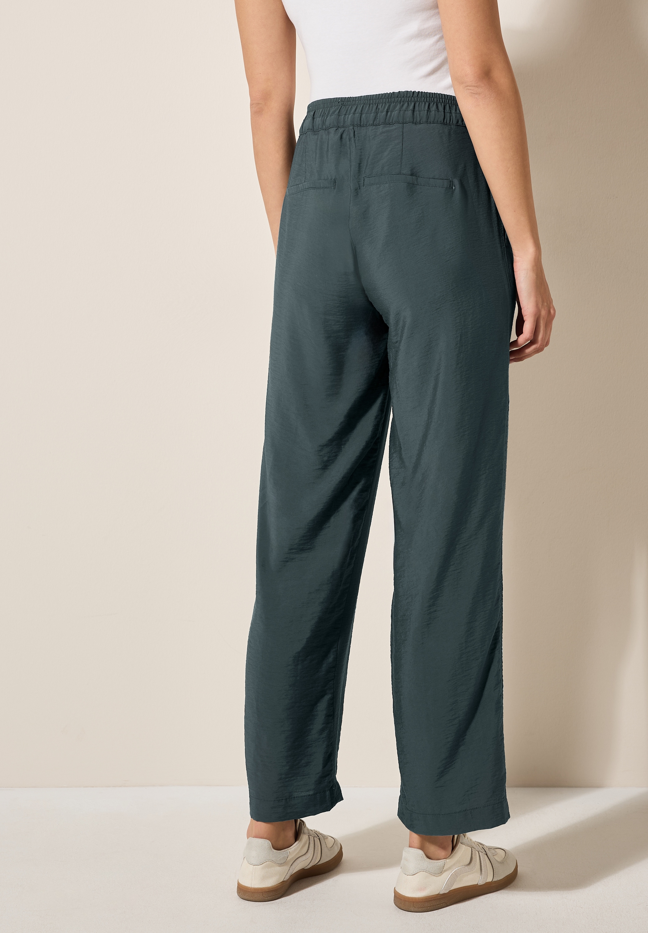 Cecil Stoffhose »Style Neele«  Sommerhose mit elastischem Bund mit Tunnelzug