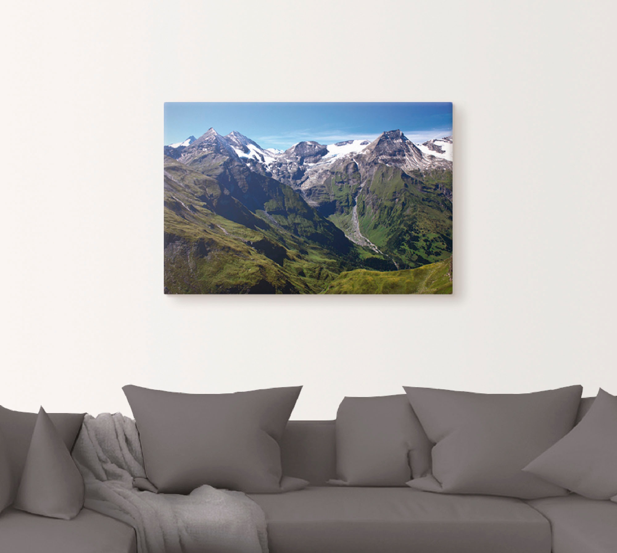 Artland Wandbild »Berge rund um den Großglockner« Berge 1 Stk. tlg. als Lei günstig online kaufen