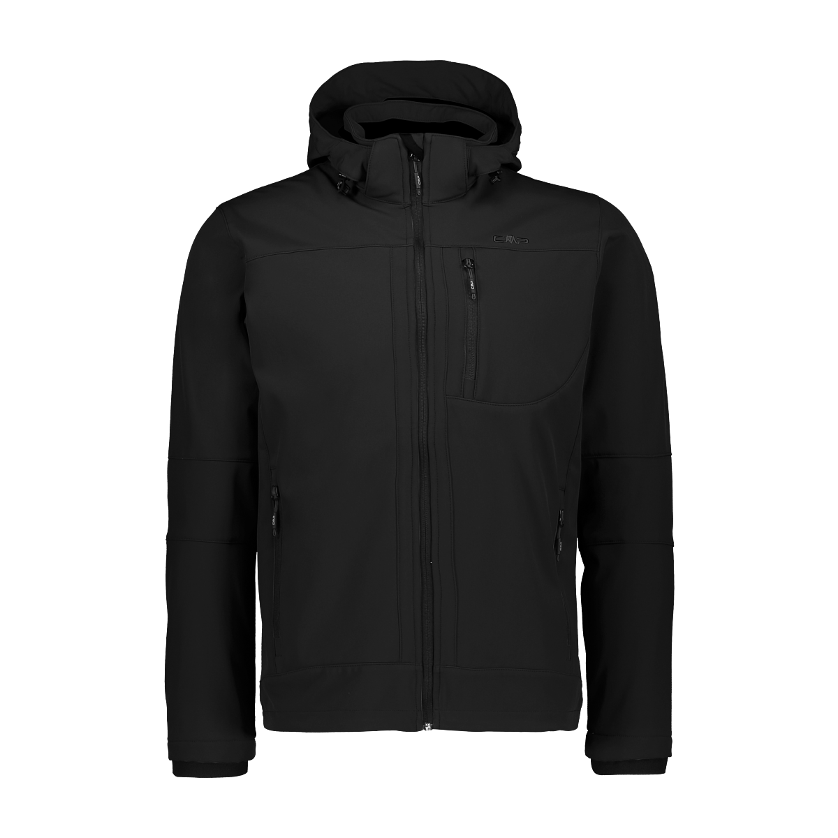CMP Softshelljacke, (1 St.), mit Kapuze, Wasserabweisend & Winddicht & Atmungsaktiv