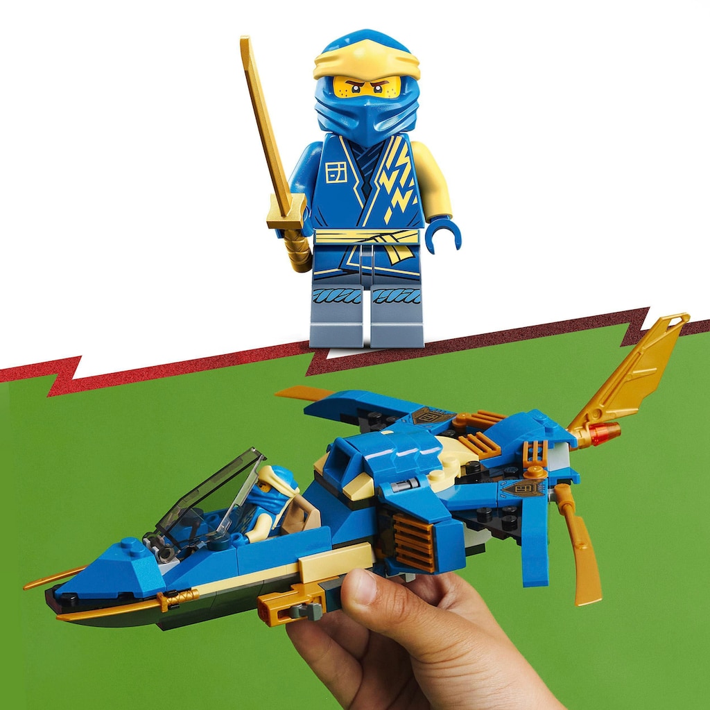 LEGO® Konstruktionsspielsteine »Jays Donner-Jet EVO (71784), LEGO® NINJAGO«, (146 St.)