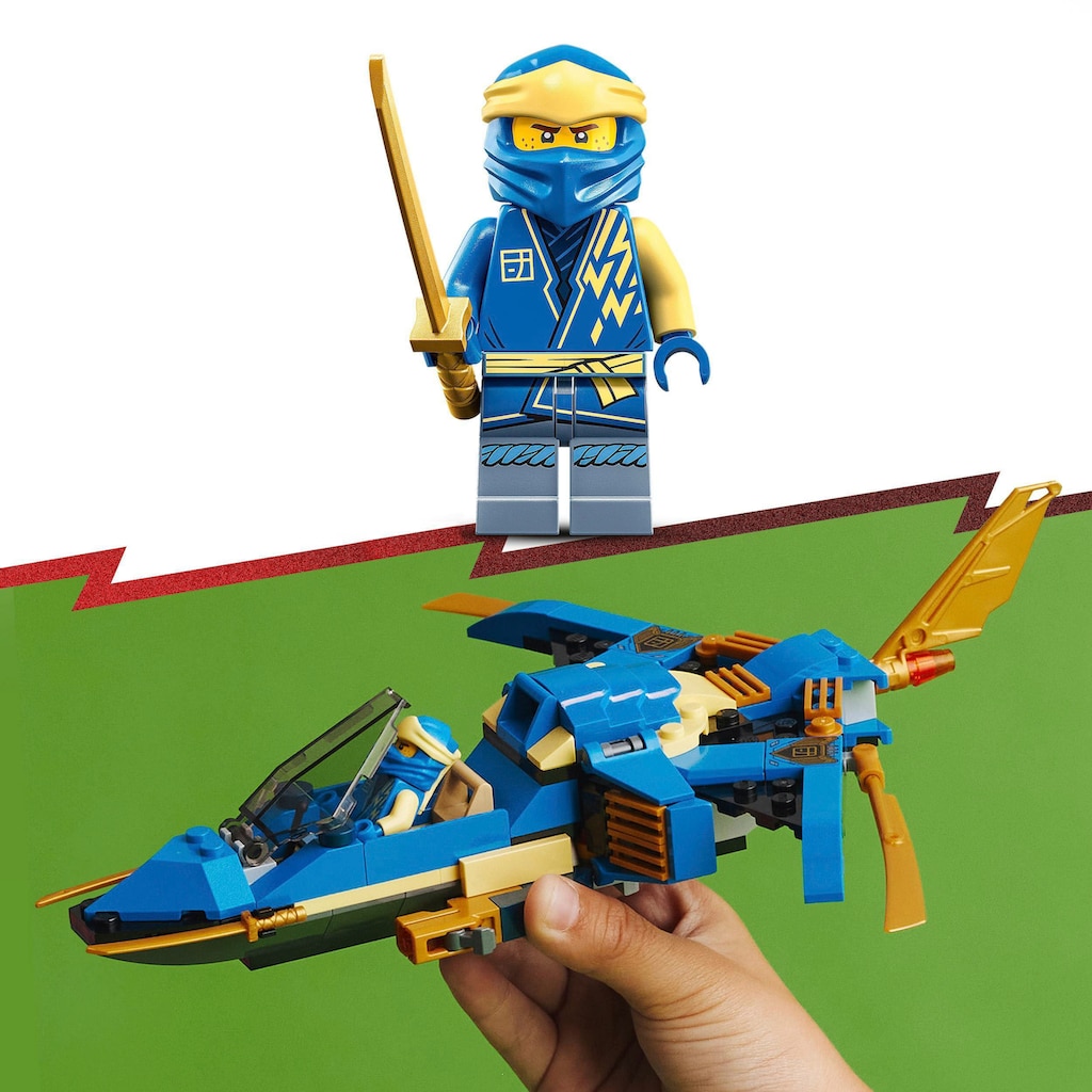 LEGO® Konstruktionsspielsteine »Jays Donner-Jet EVO (71784), LEGO® NINJAGO«, (146 St.), Made in Europe