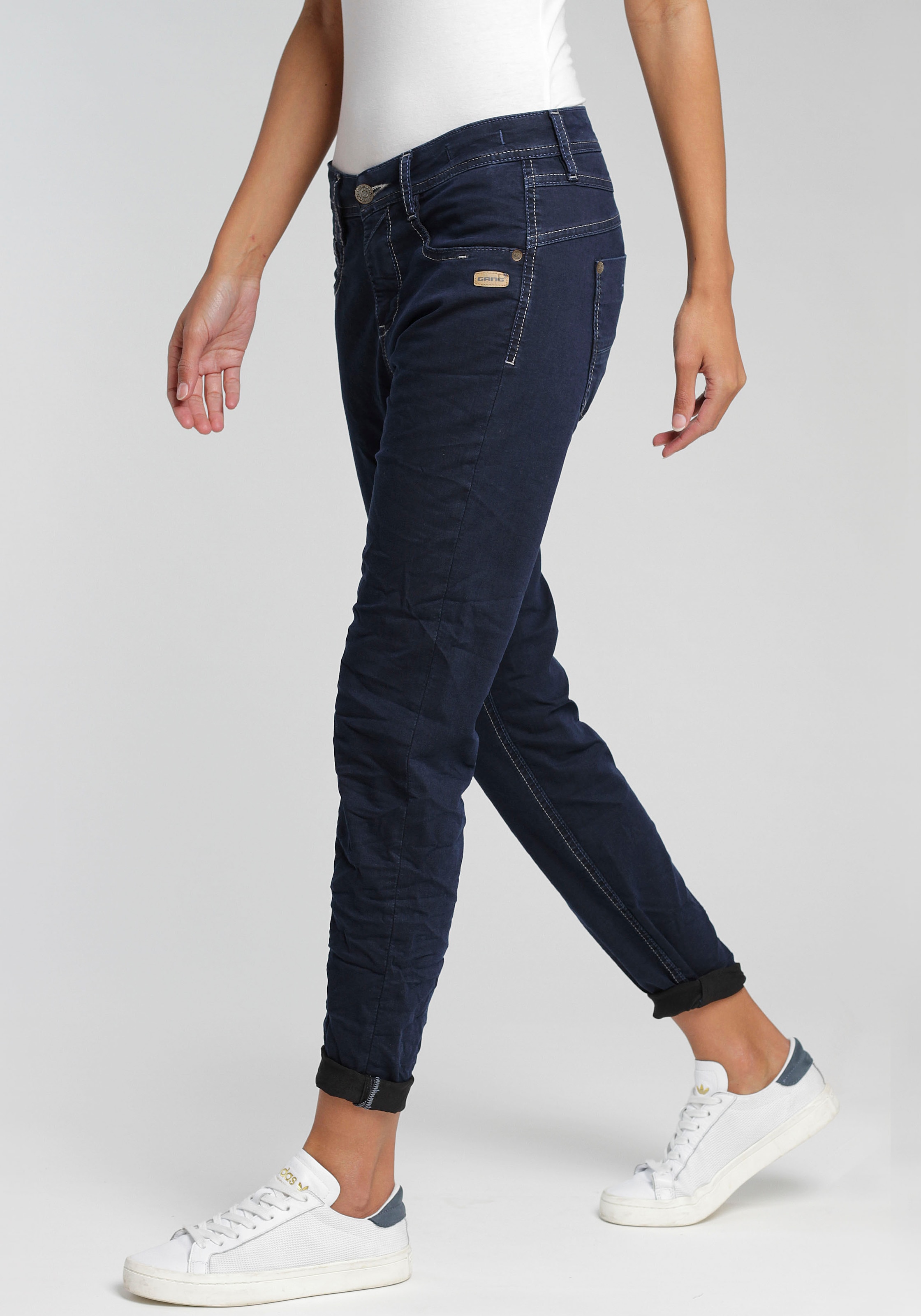 Gesäßtasche Relax-fit-Jeans mit rechter doppelter »Amelie«, GANG