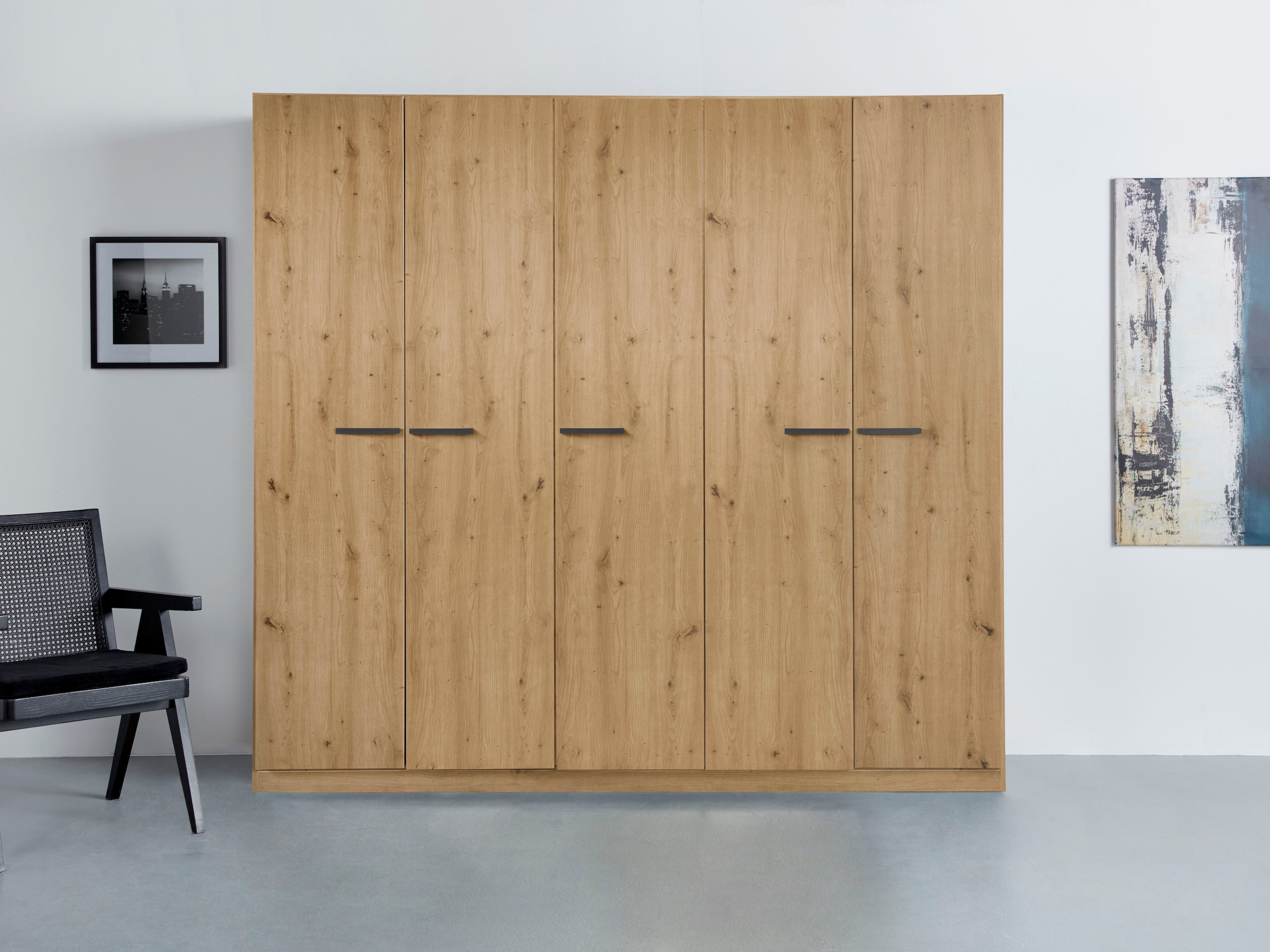rauch Drehtürenschrank »Kleiderschrank Schrank Garderobe TOPSELLER OTELI inkl. Inneneinteilung«, mit 3 Innenschubladen extra Böden optional mit Spiegel MADE IN GERMANY