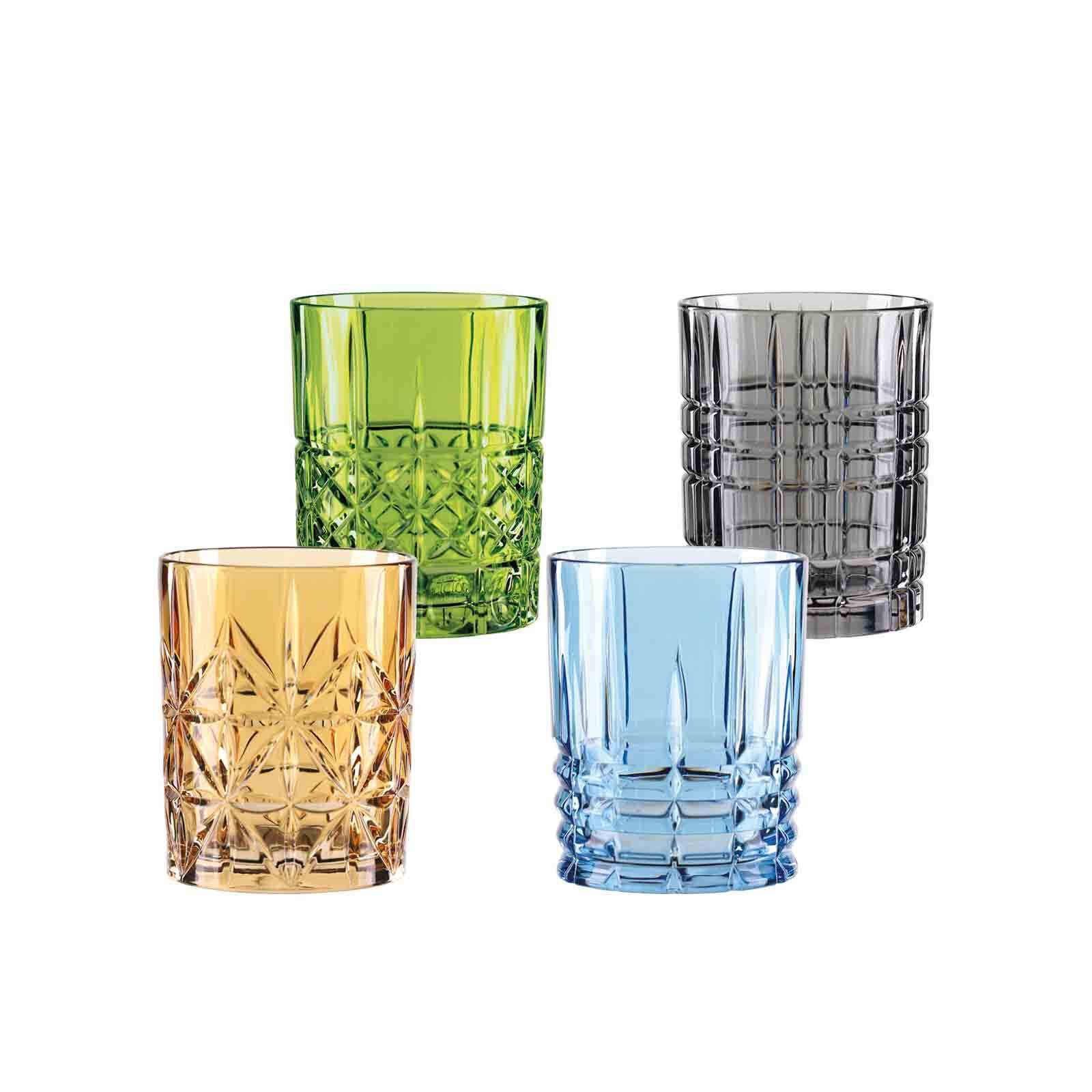 Nachtmann Whiskyglas »Whiskygläser Highland 345 ml 4er Set bunt« günstig online kaufen