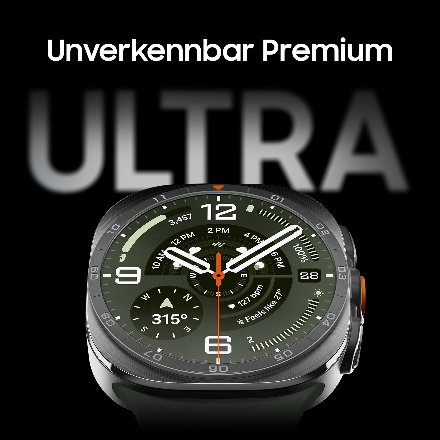 Samsung Smartwatch »Galaxy Watch Ultra2 LTE« Wear OS by Samsung