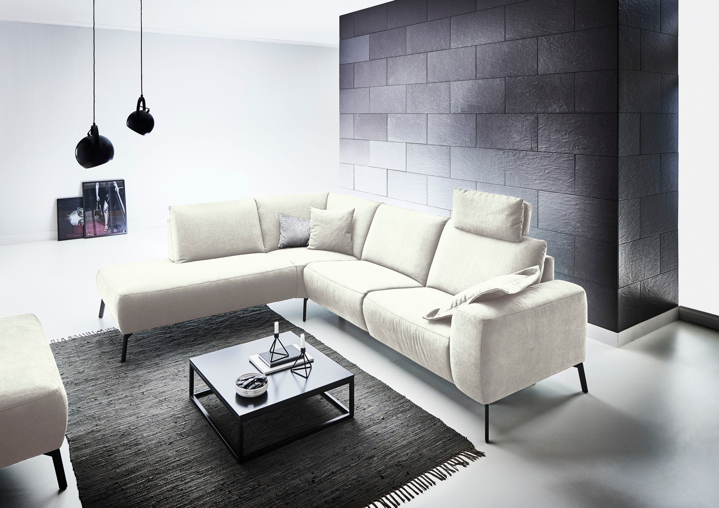 Home affaire Ecksofa »Bellini L-Form« incl. motorischer Relaxfunktio, wahlw günstig online kaufen