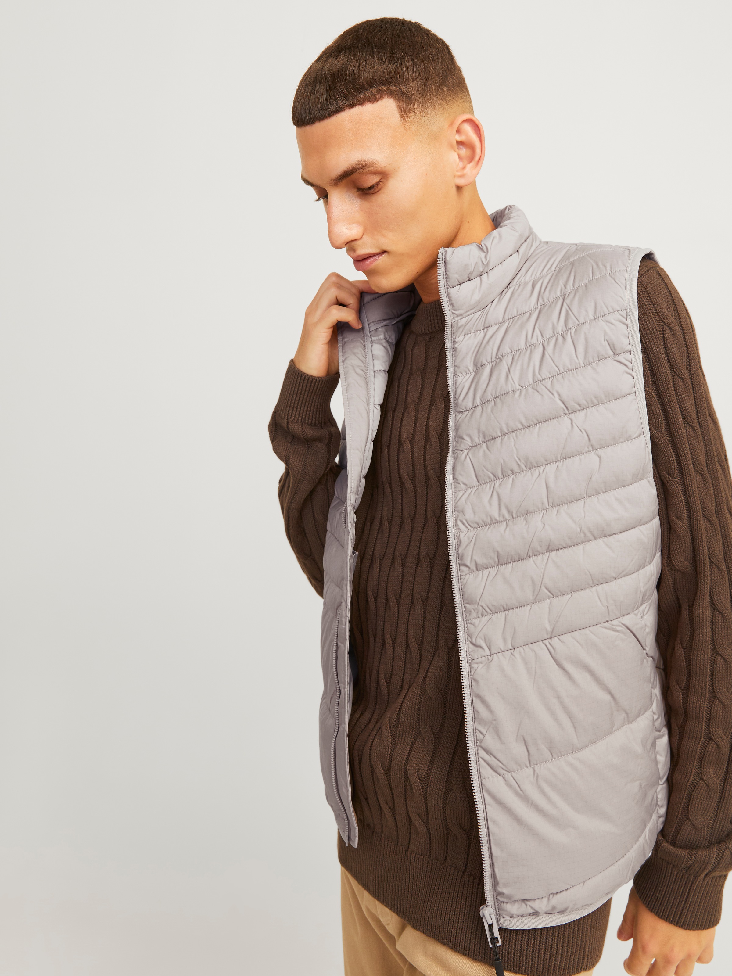Jack & Jones Steppweste »JJESTATE PACKABLE BW COLLAR NOOS«