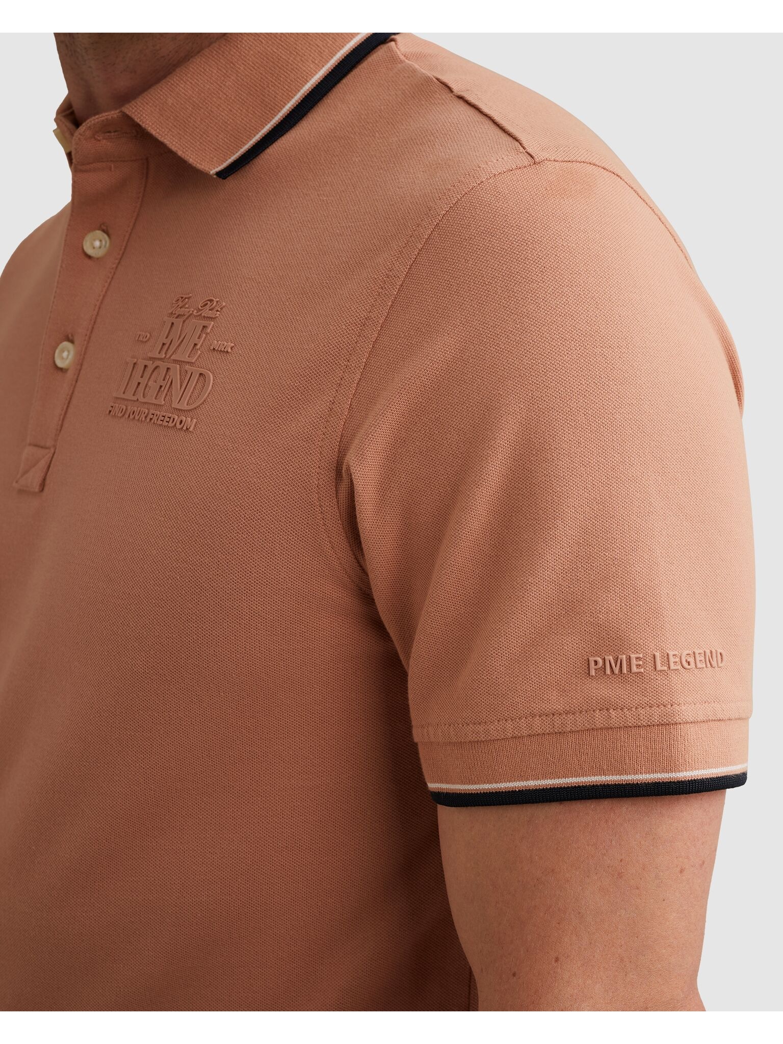 PME LEGEND Poloshirt »Short sleeve polo stretch pique« Regular fit, Kurzarm, casual Stil