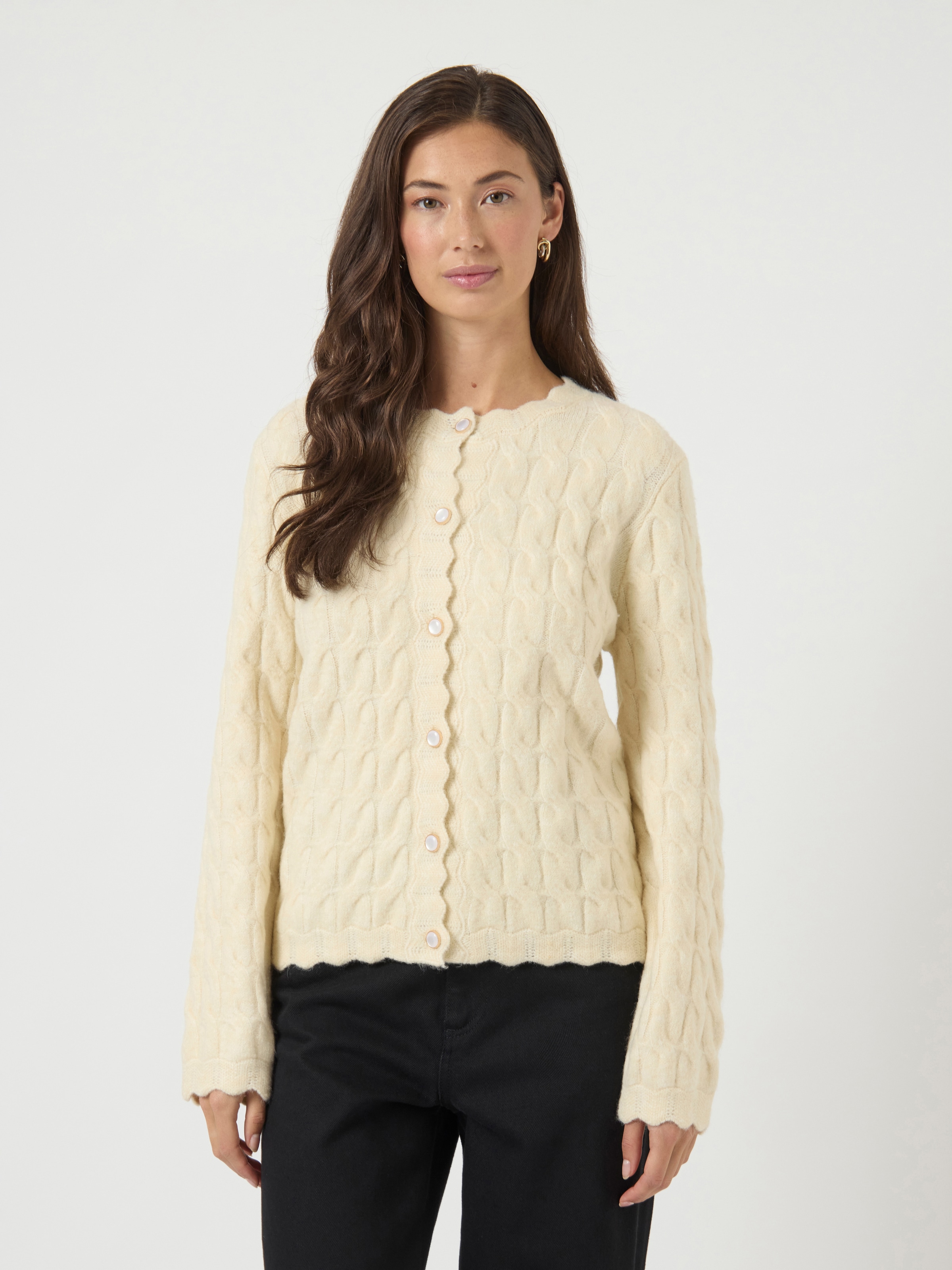 Y.A.S Strickjacke »YASBUBERA LS KNIT CARDIGAN S. NOOS«
