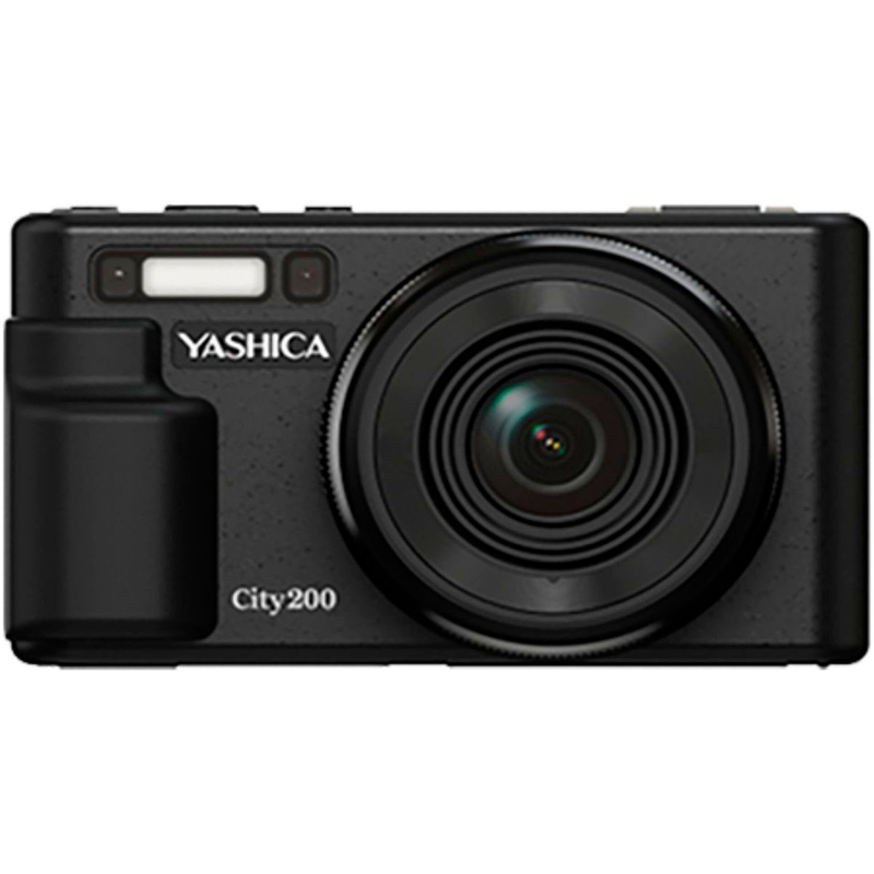 YASHICA Kompaktkamera »City 200«, 13, 10 fach fach x opt. Zoom, WLAN schwarz
