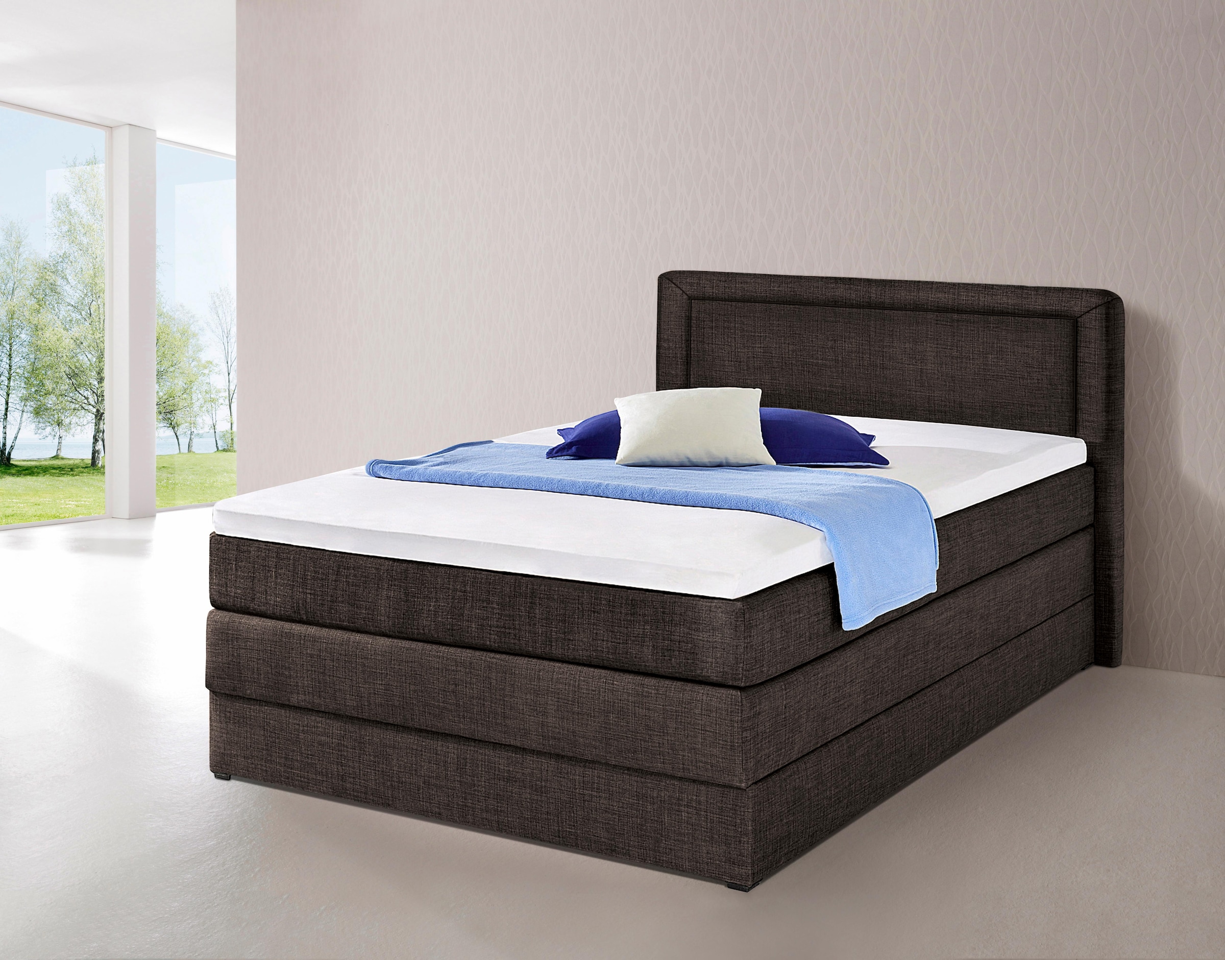 Bild von hapo Boxspringbett, mit Bettkasten