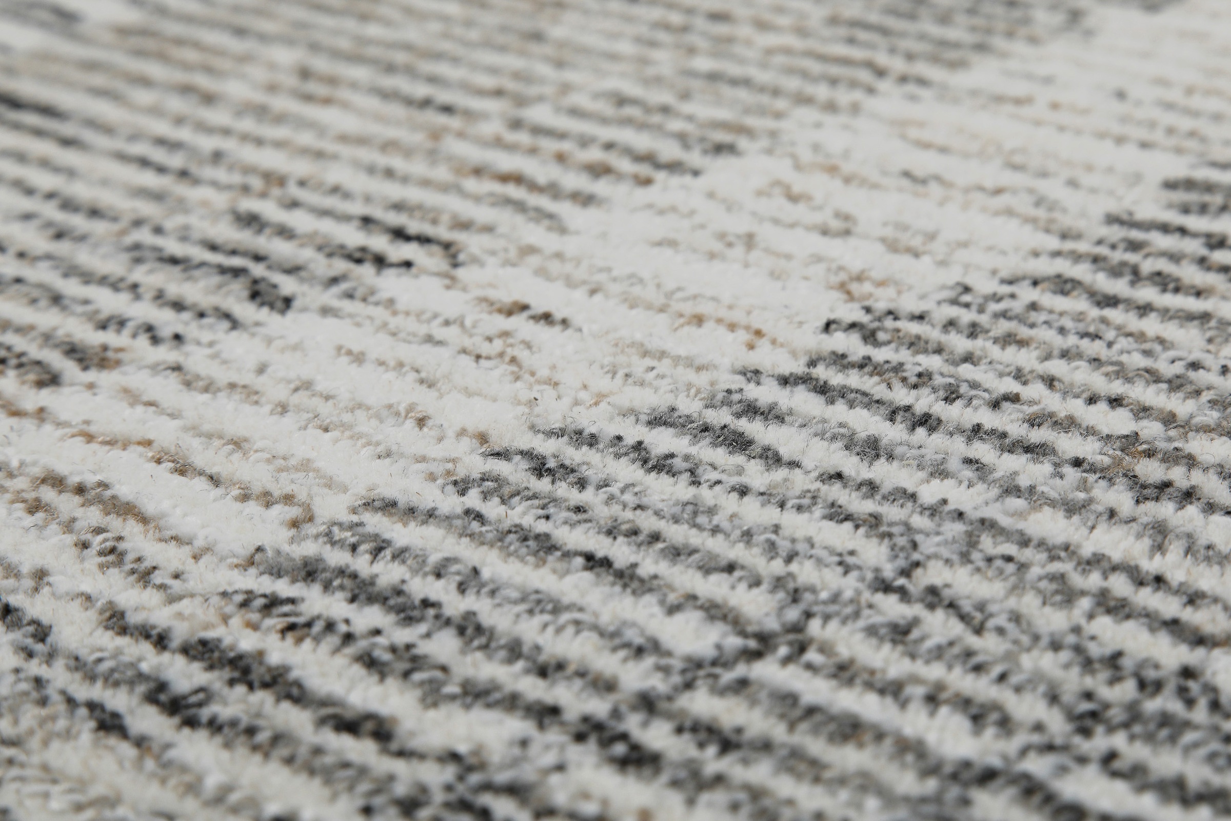Wecon home Teppich »Hamptons FORTY«, rechteckig, 11 mm Höhe, Läufer, Fasermix, Kurzflor, Wohnzimmer, Schlafzimmer, Streifen Muster
