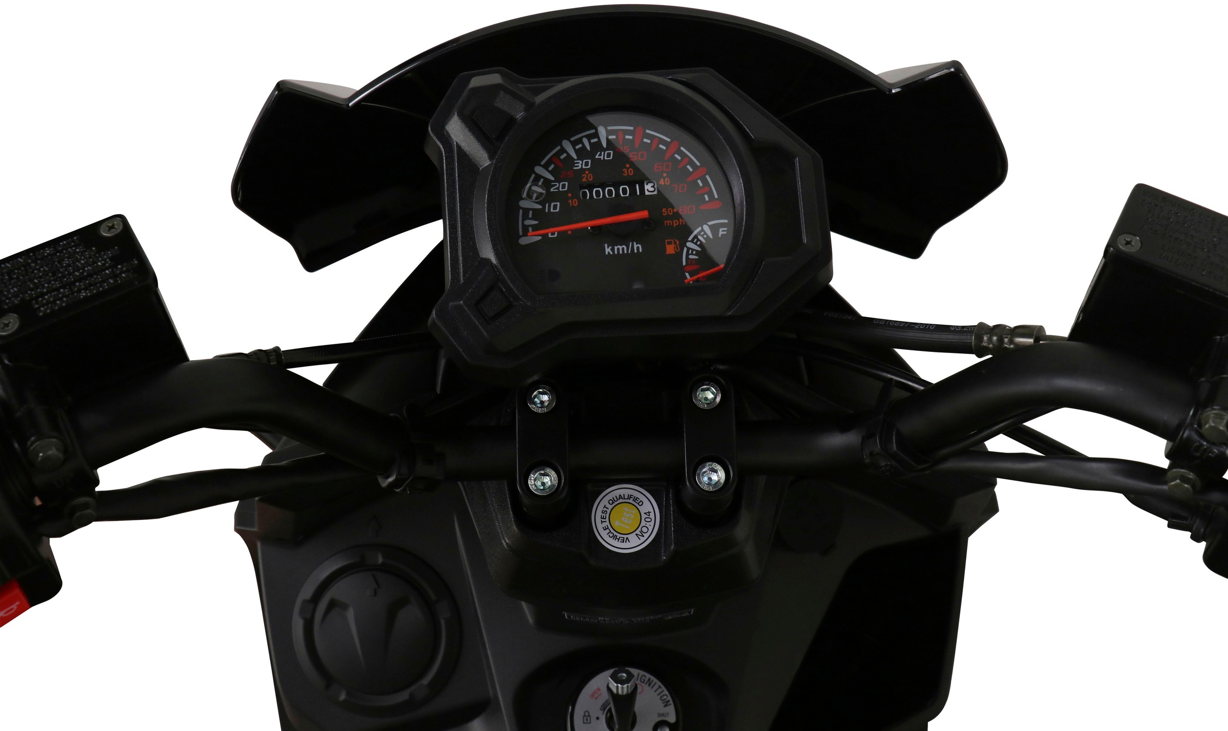 GT UNION Motorroller »Cross 2.0 25«, 49,6 cm³, 25 km/h, Euro 5, 2,7 PS, (Komplett-Set, 2 tlg., mit Topcase), Luftgekühlter Motor