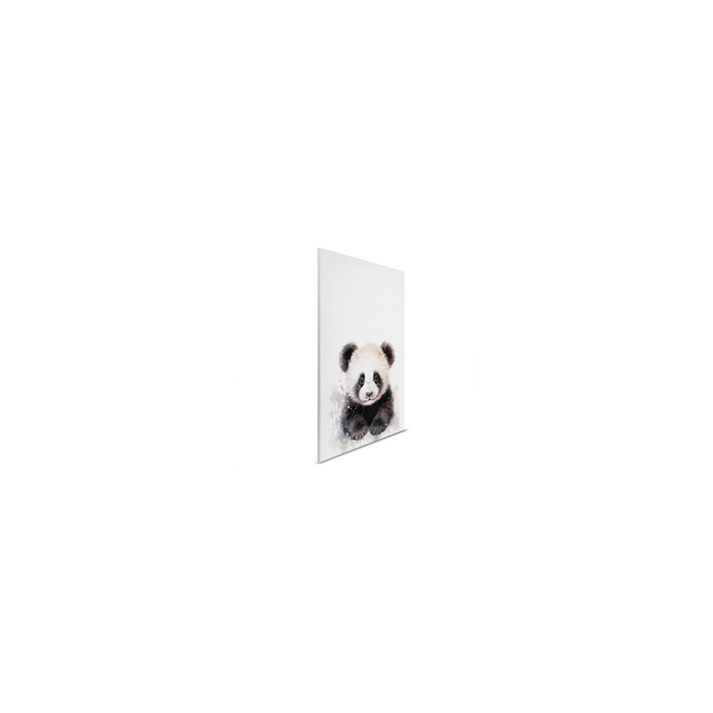 A.S. Création Leinwandbild »Baby Panda - Wandbild Schwarz Weiß Grau Keilrah günstig online kaufen