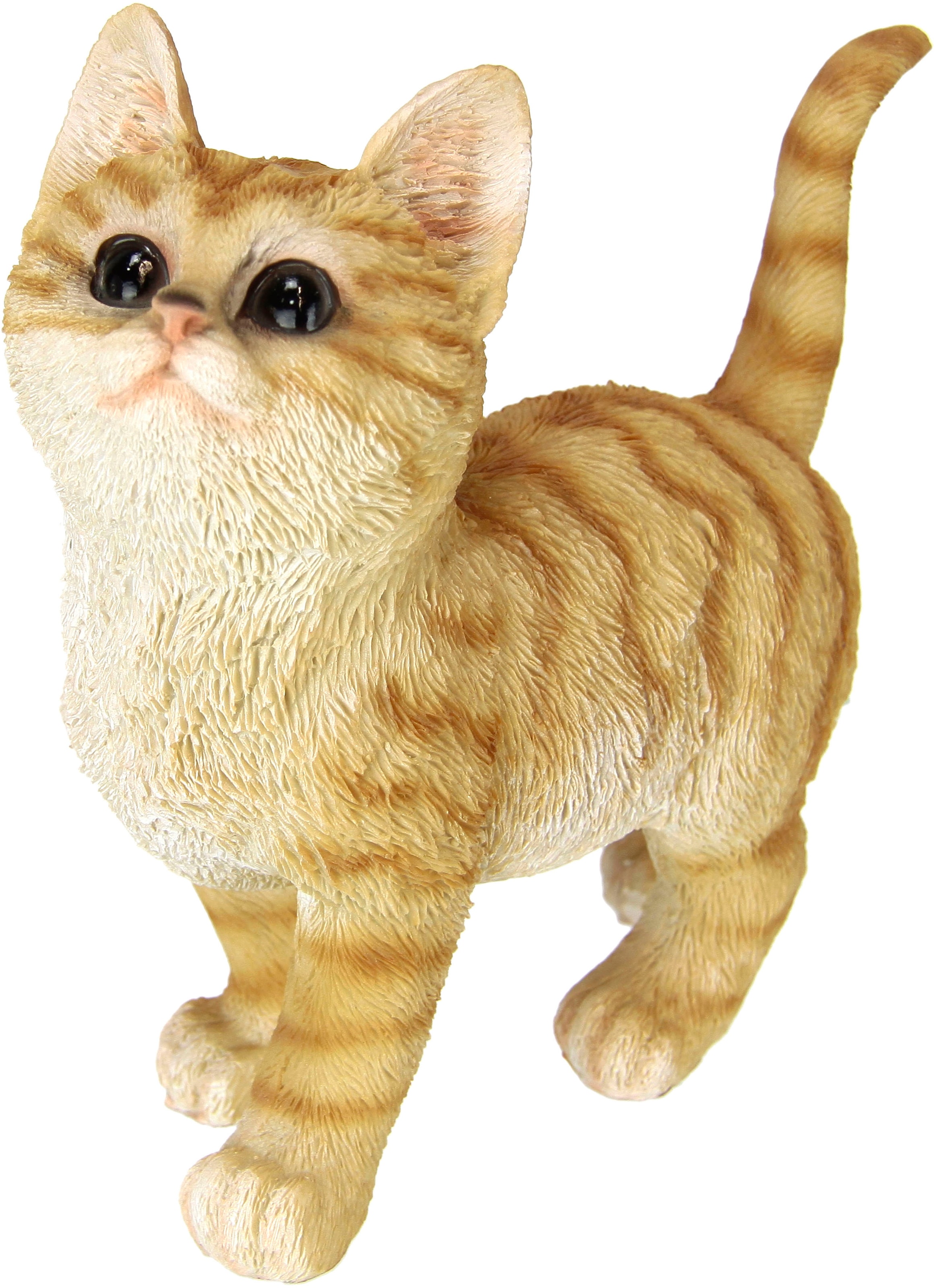 Raten getigerte Tierfigur Dekofigur auf bestellen Katzenfigur, I.GE.A. »Katze«,