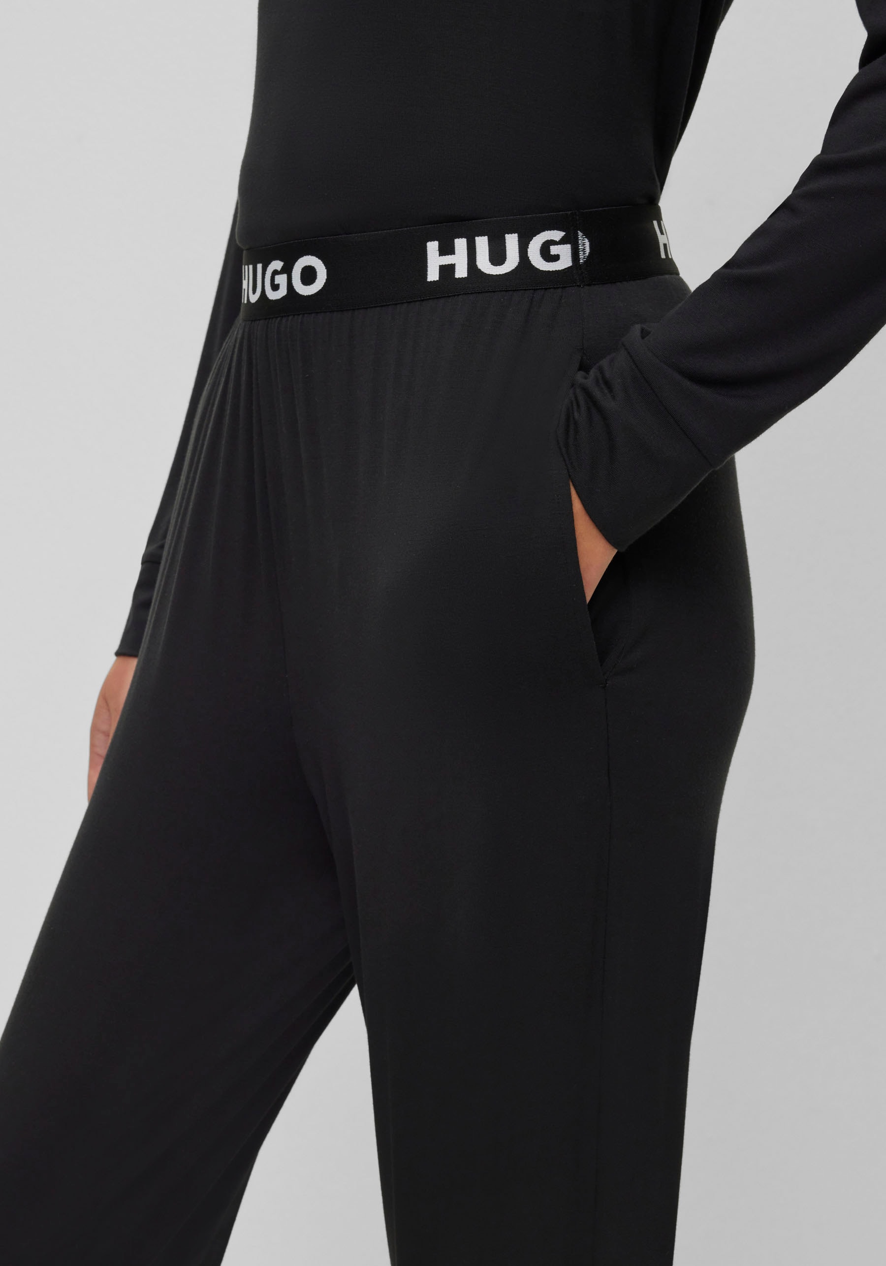 HUGO Underwear Schlafhose »UNITE_PANTS«  mit Hugo Logo-Elastikbund