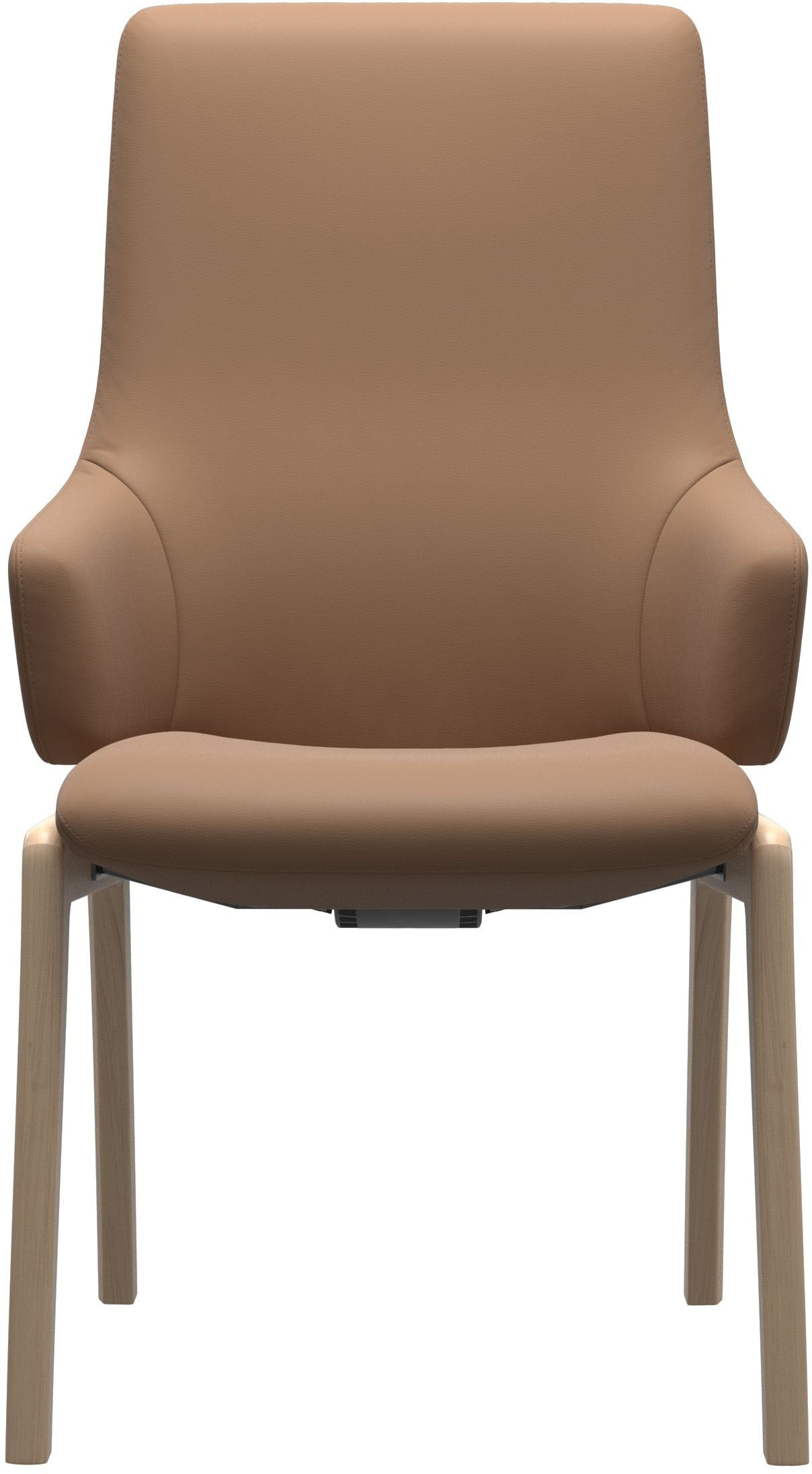Stressless® Polsterstuhl »Laurel«, Leder BATICK, High Back mit Armlehne, Größe L, mit abgerundeten Beinen in Walnuss