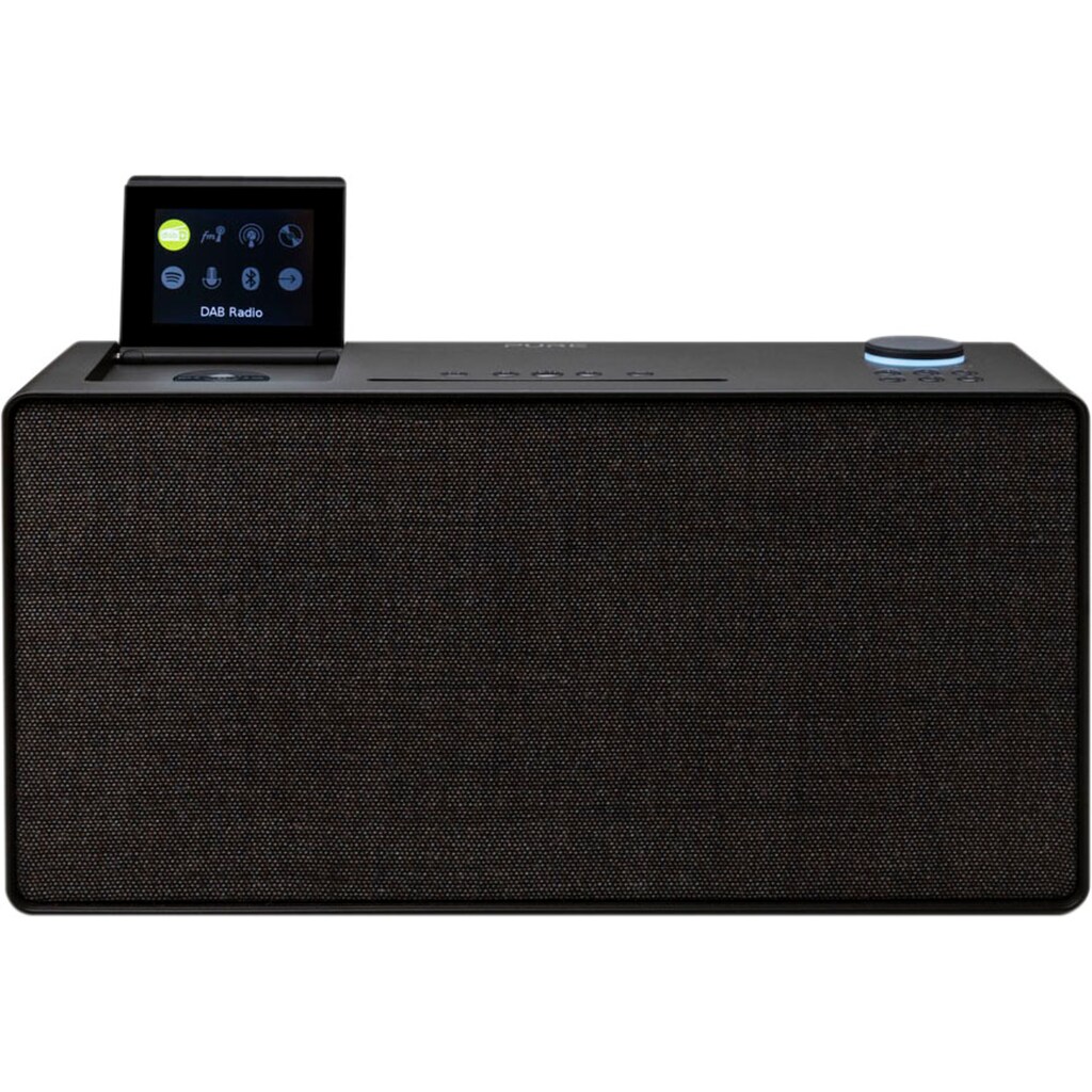 Pure Digitalradio (DAB+) »Evoke Home«, (Bluetooth-WLAN Internetradio-FM-Tuner-Digitalradio (DAB+) 100 W), zusätzliches CD Laufwerk