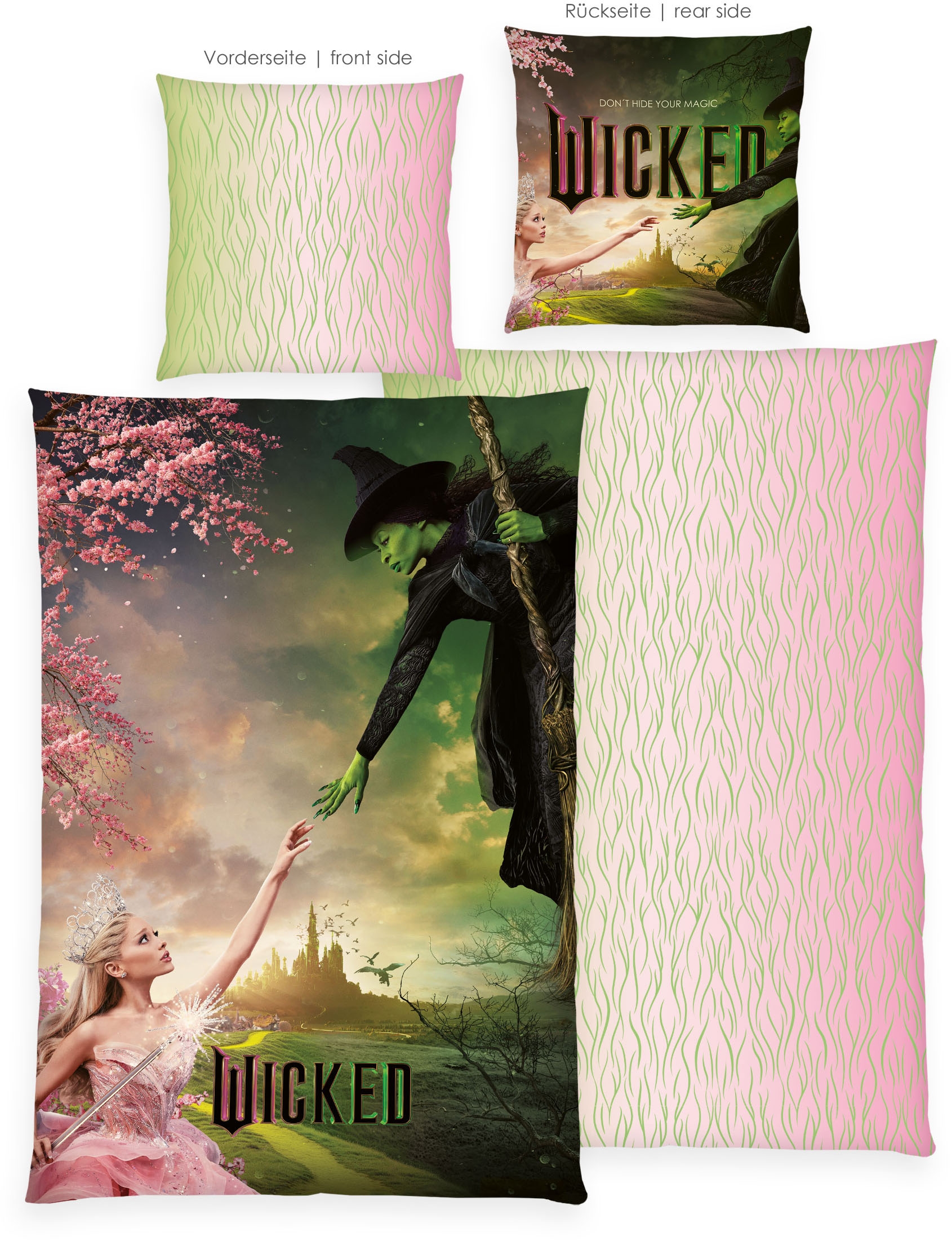 Wicked Bettwäsche »Wicked«, Wendebettwäsche