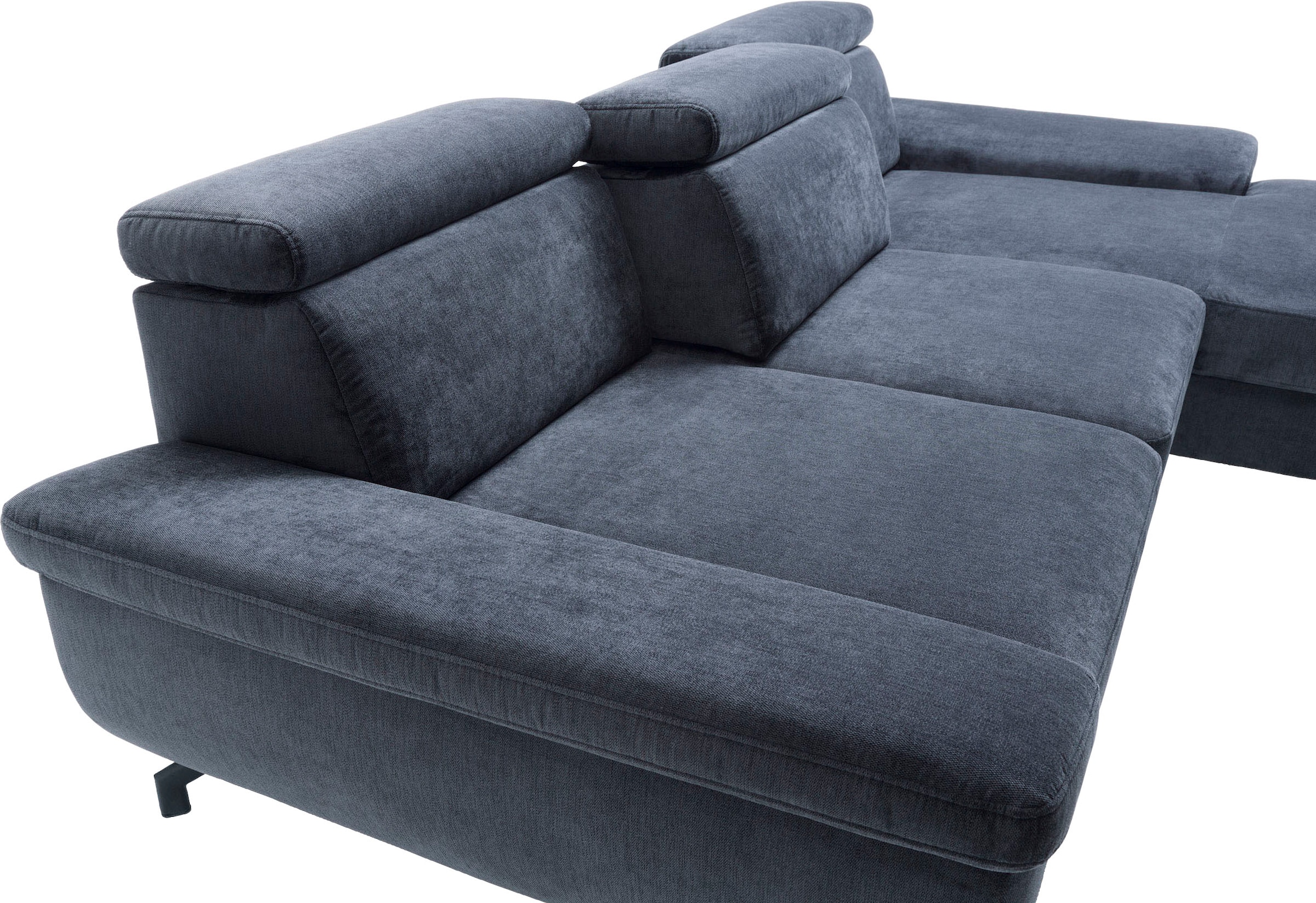 TRENDMANUFAKTUR Ecksofa »Rima, multifunktionales Sofa, L-Form,«, mit Bettfunktion, Bettkasten, Kopf- und Sitztiefenverstellung