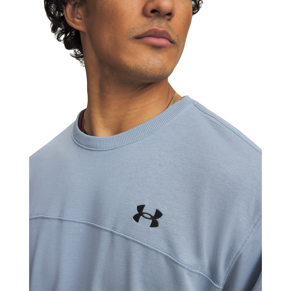 Under Armour® Sweatshirt »UA RIVAL LW CREW«, lockere Oversized-Passform, für Sportmode und aktive Freizeit
