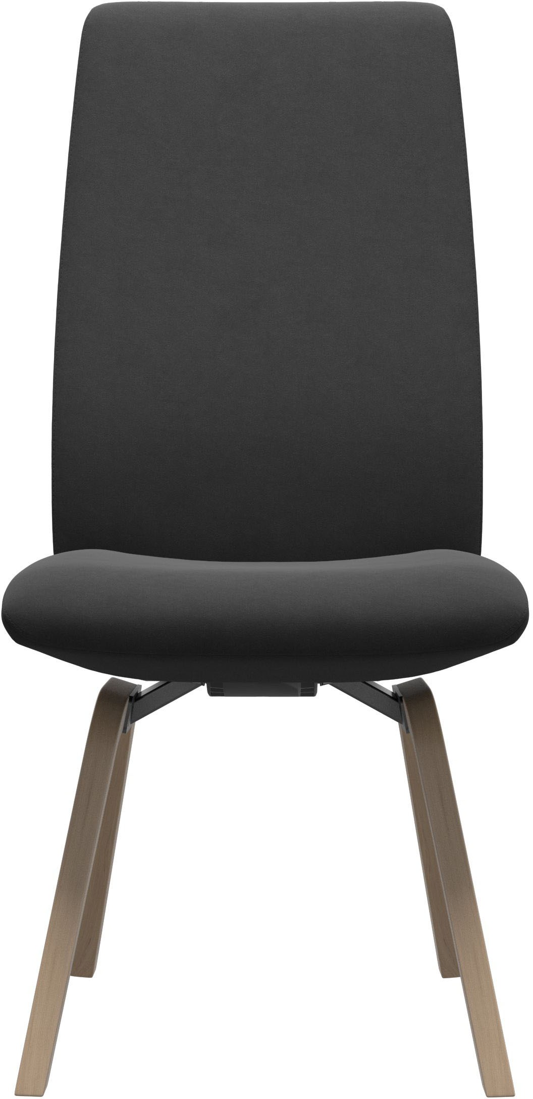 Stressless® Polsterstuhl »Laurel«, Microfaser DINAMICA, High Back, Größe L, mit schräggestellten Beinen in Schwarz
