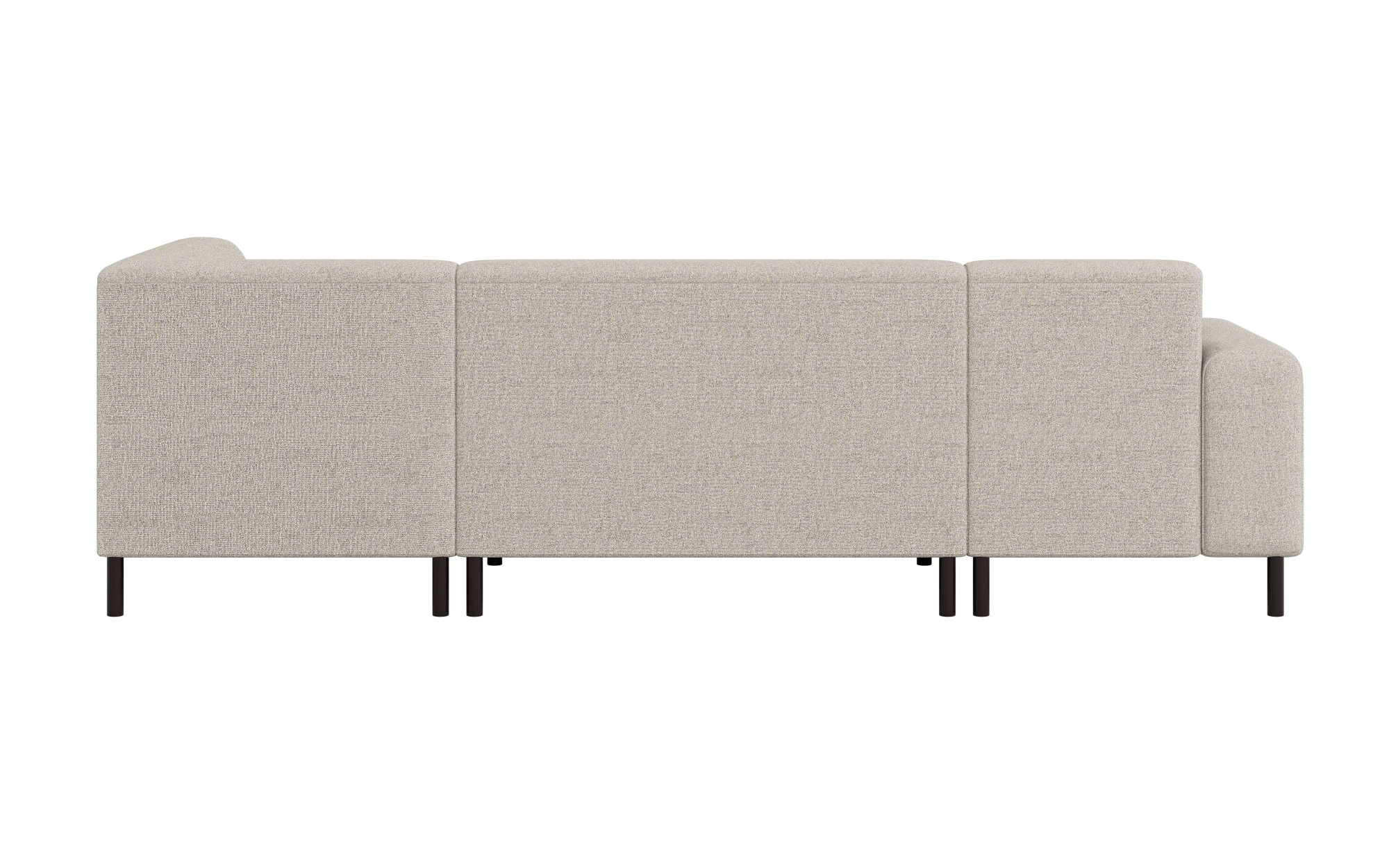 Home affaire Wohnlandschaft »ARROS U-Form mit Wellenunterfederung, Maße B/T/H: 300/163/81 cm«, incl. Zierkissen, mit Recamiere links/rechts bestellbar, auch in Cord