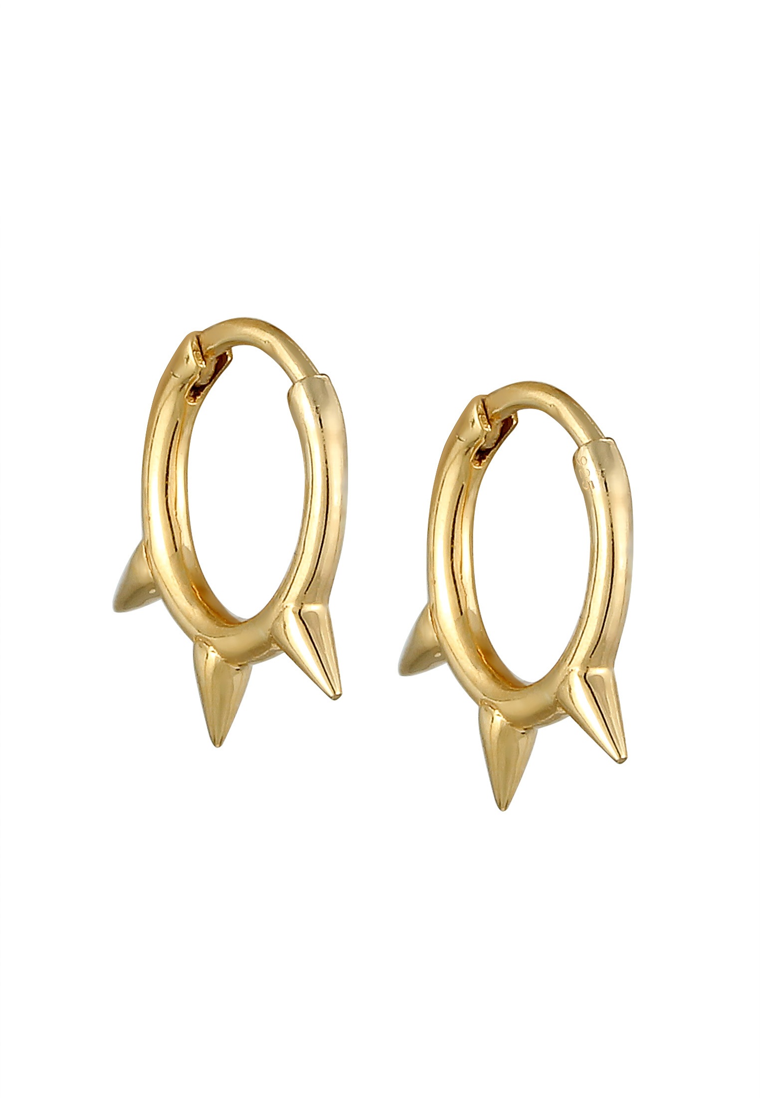 Elli Paar Creolen »Creolen Spikes Trend Must-Have Blogger 925 Silber«