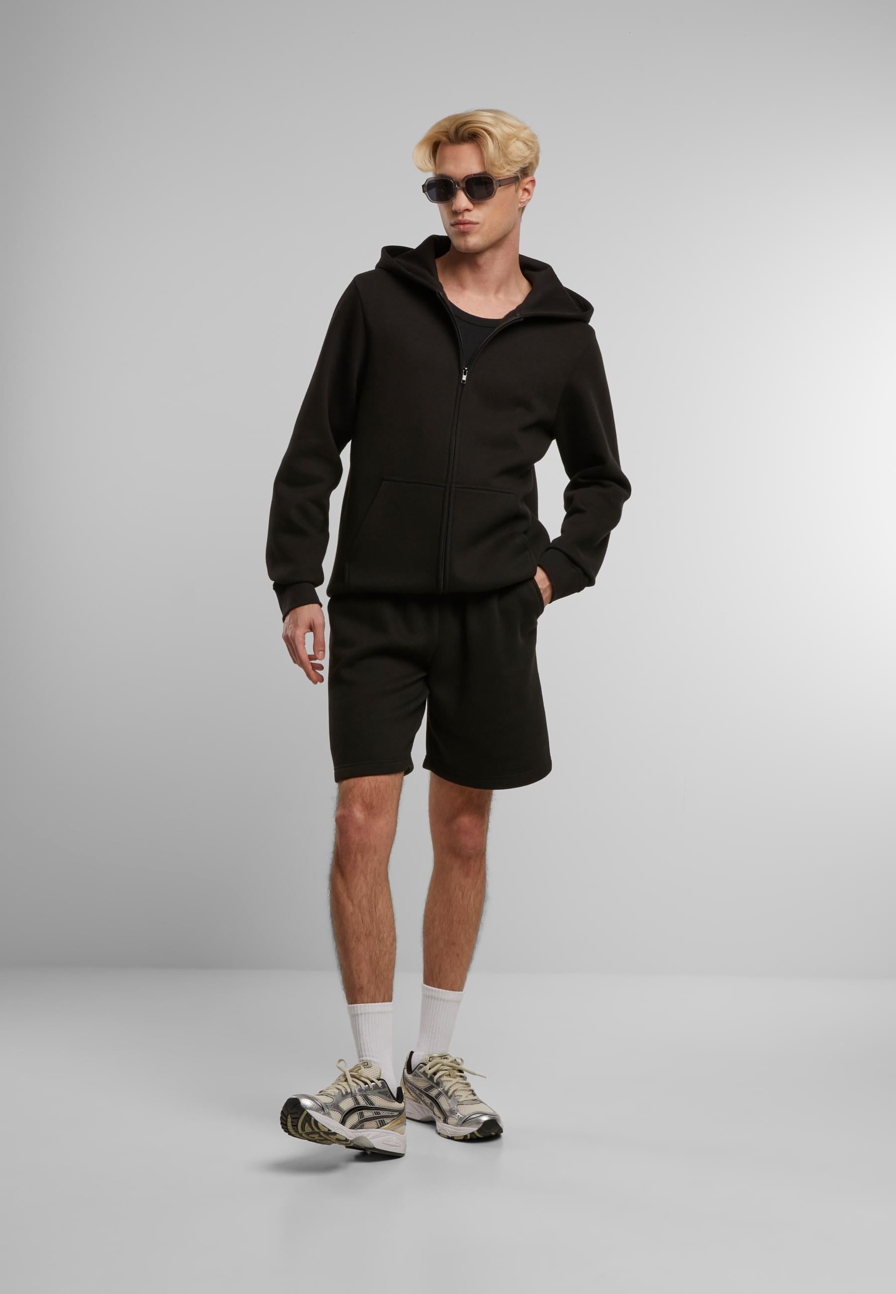 URBAN CLASSICS Sweatjacke »Urban Classics Basic Essential Zip Hoody«
