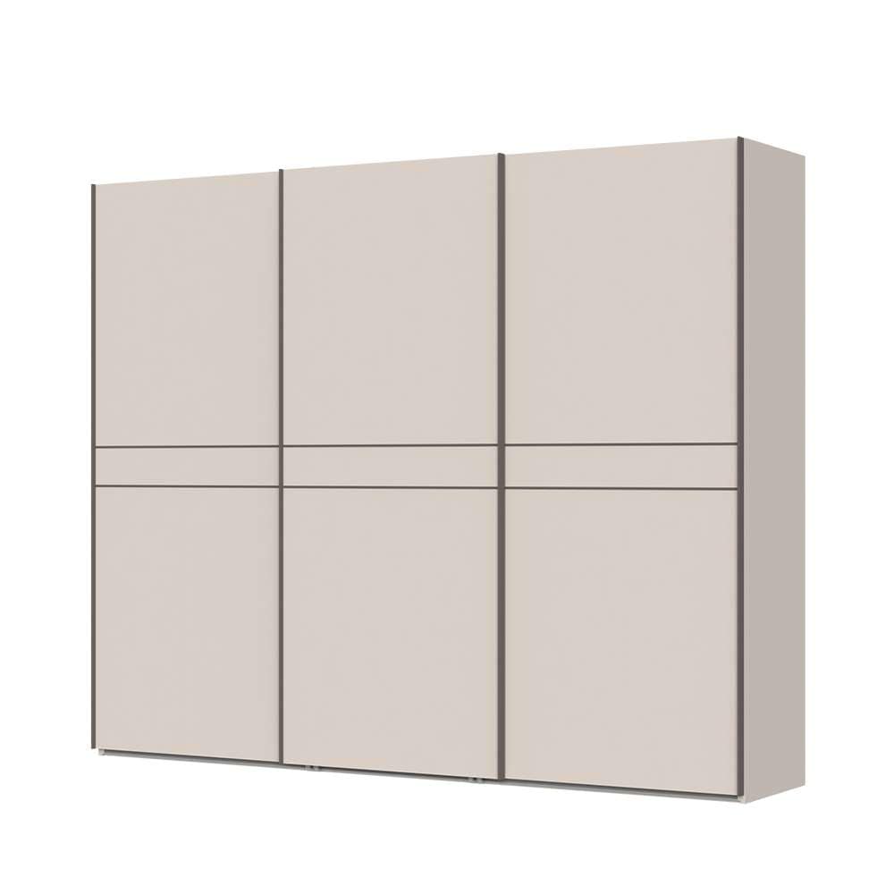 Places of Style Schwebetürenschrank »Opera Kleiderschrank, Schlafzimmerschrank, Garderobe, Schrank«, UV lackiert, Soft Close Funktion, Höhenverstellbare Füße