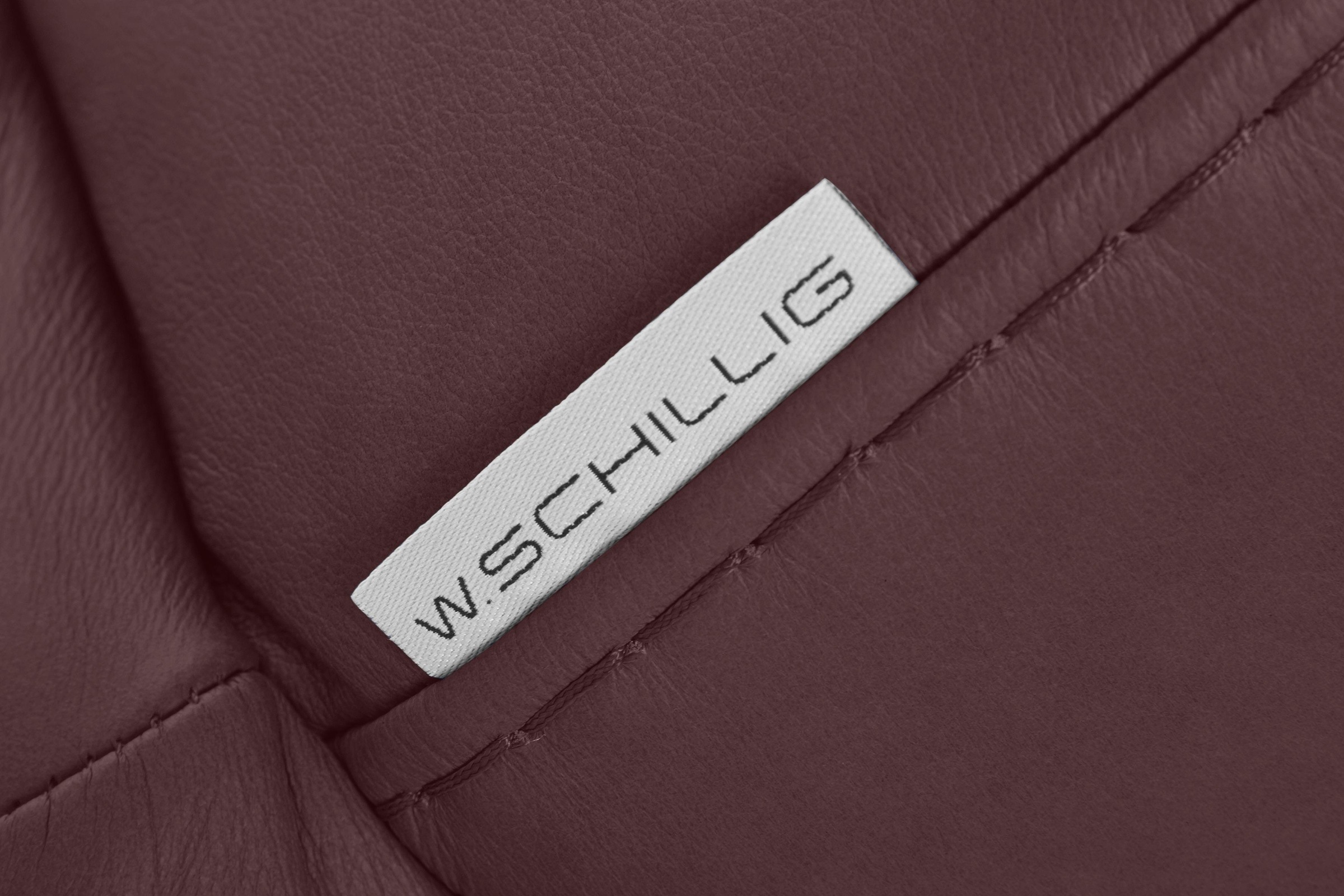 W.SCHILLIG 2,5-Sitzer »montanaa«, mit Metallfüßen in Schwarz pulverbeschichtet, Breite 232 cm